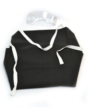 Anti-Splash Safety Set with Glasses and 36" Apron