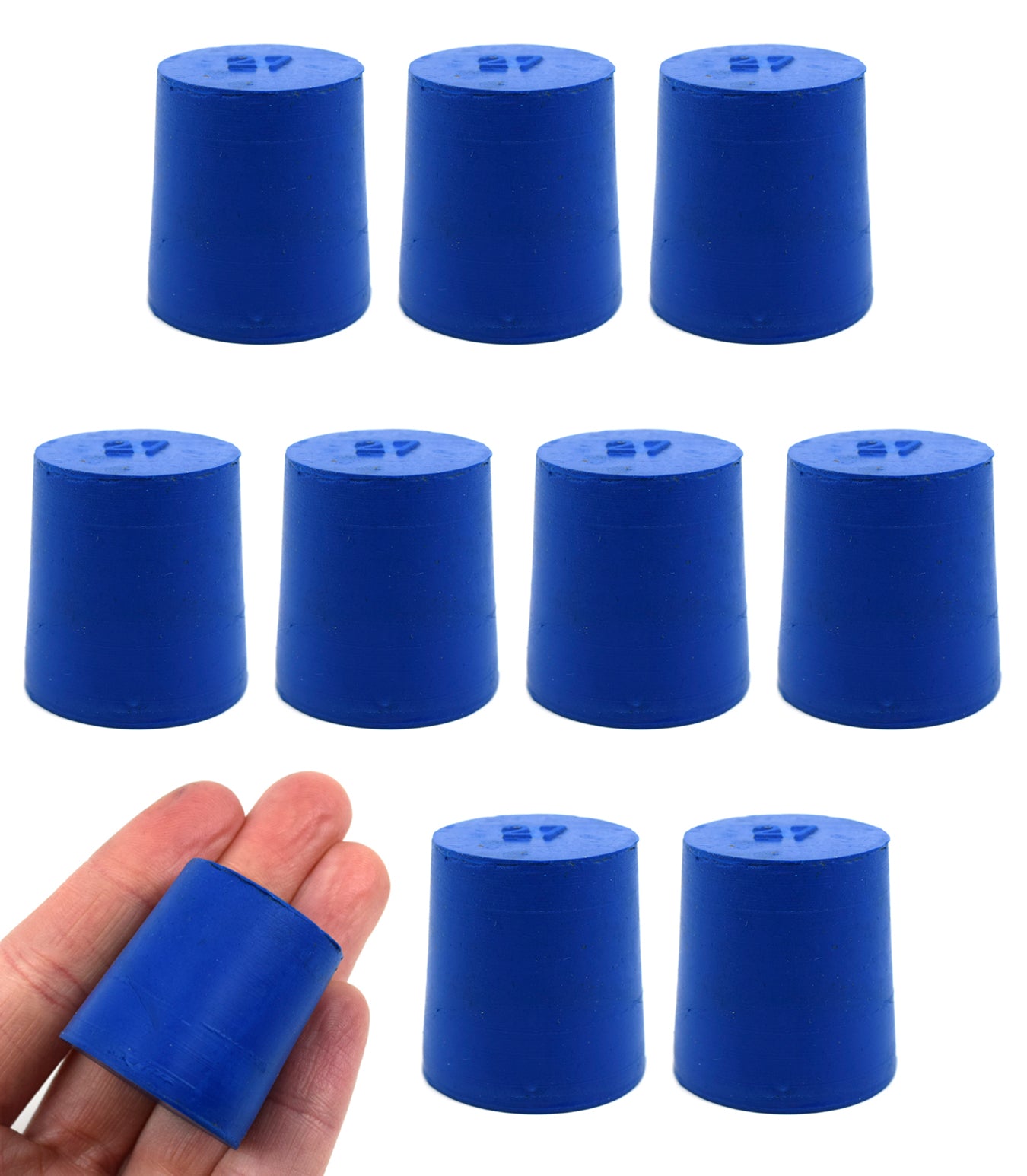 Solid Neoprene Stopper, 10-Pack