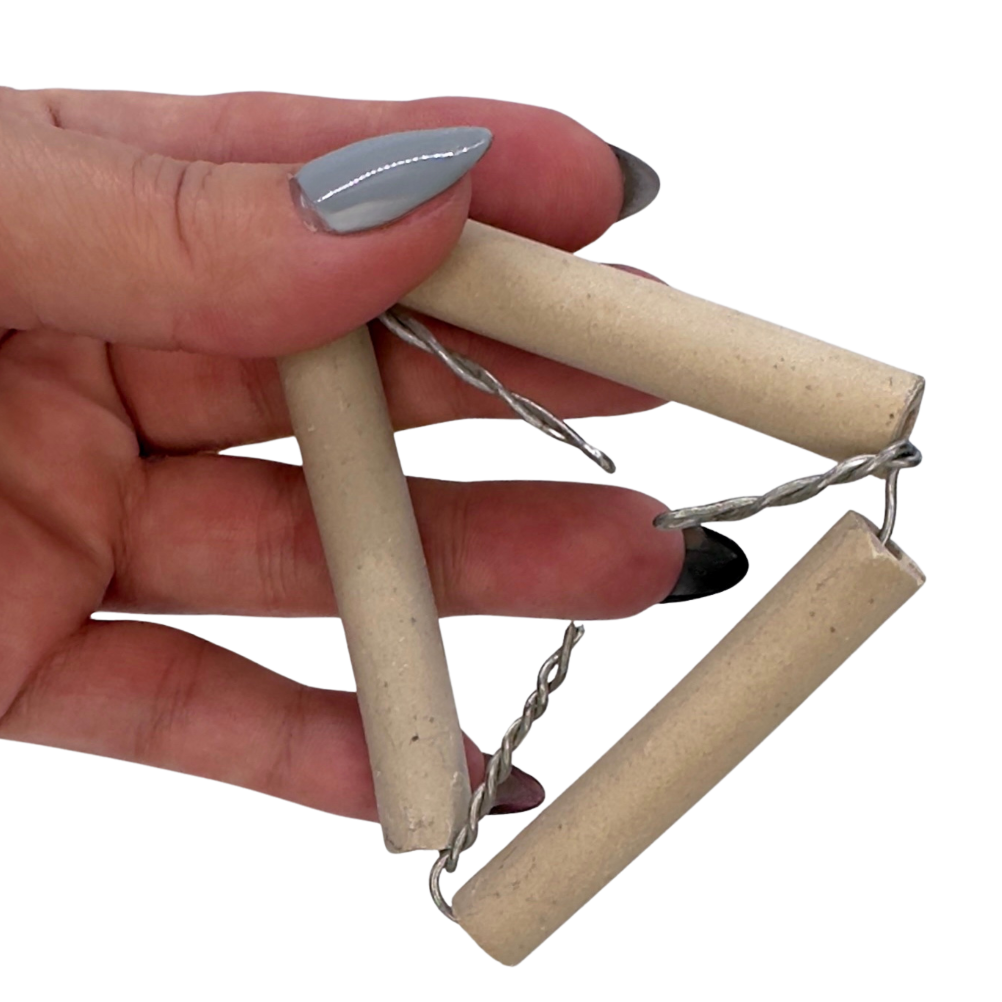 6cm Clay Crucible Support Triangle