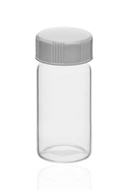 100-Pack ASTM/USP Type I Class B Scintillation Vials, 20mL, Borosilicate Glass