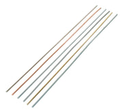 Brass Rods for Thermal Conductivity Experiments, 10-Pack