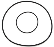 2-Piece Replacement Belt Set for Van de Graaff Generator (3" and 6.5")