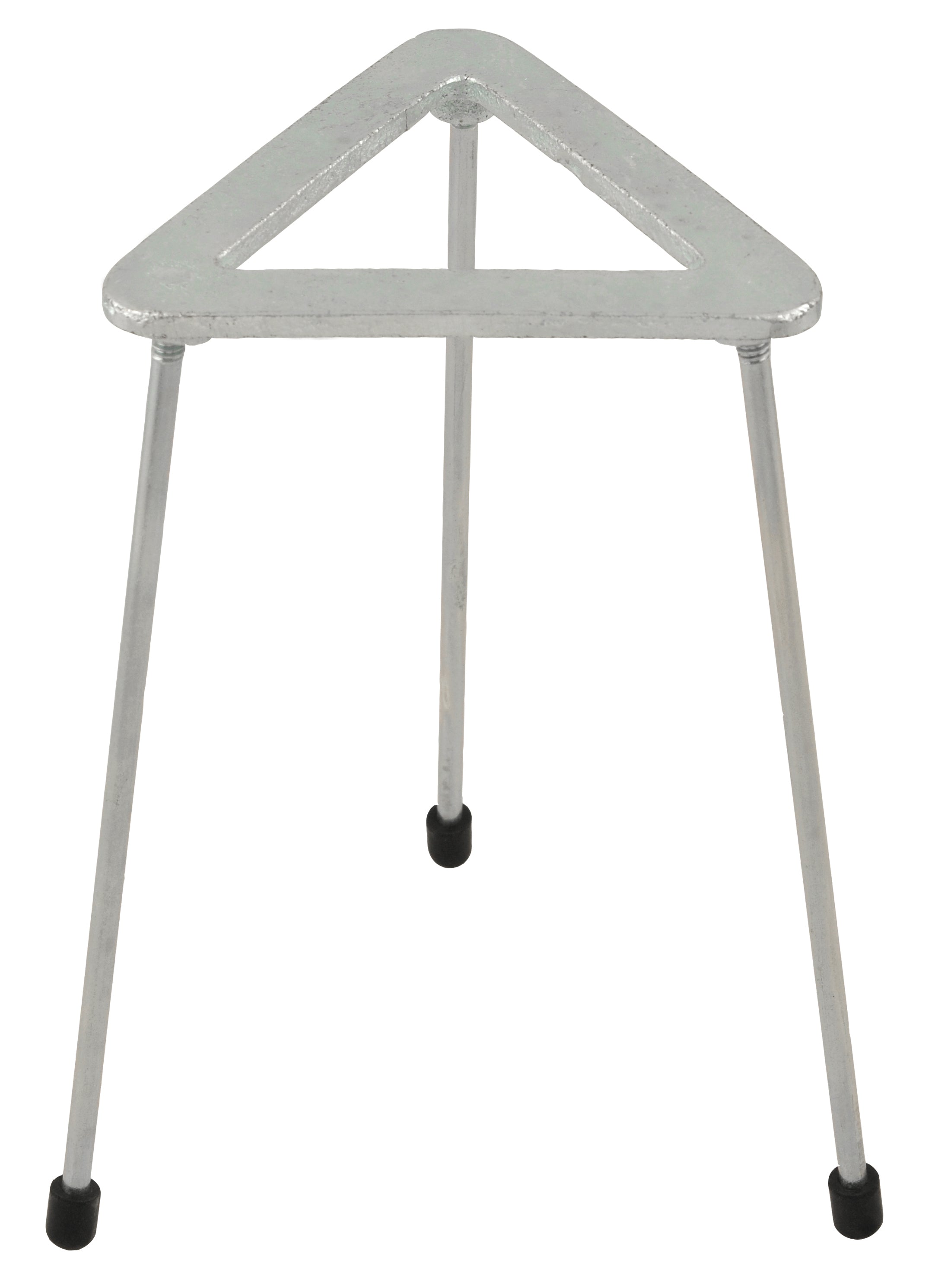 8.25" Triangular Lab Tripod, Zinc-Plated, 4.75" Top