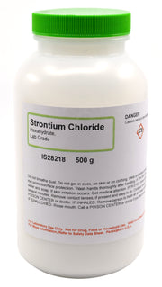 Laboratory Grade Strontium Chloride Hexahydrate, 500g