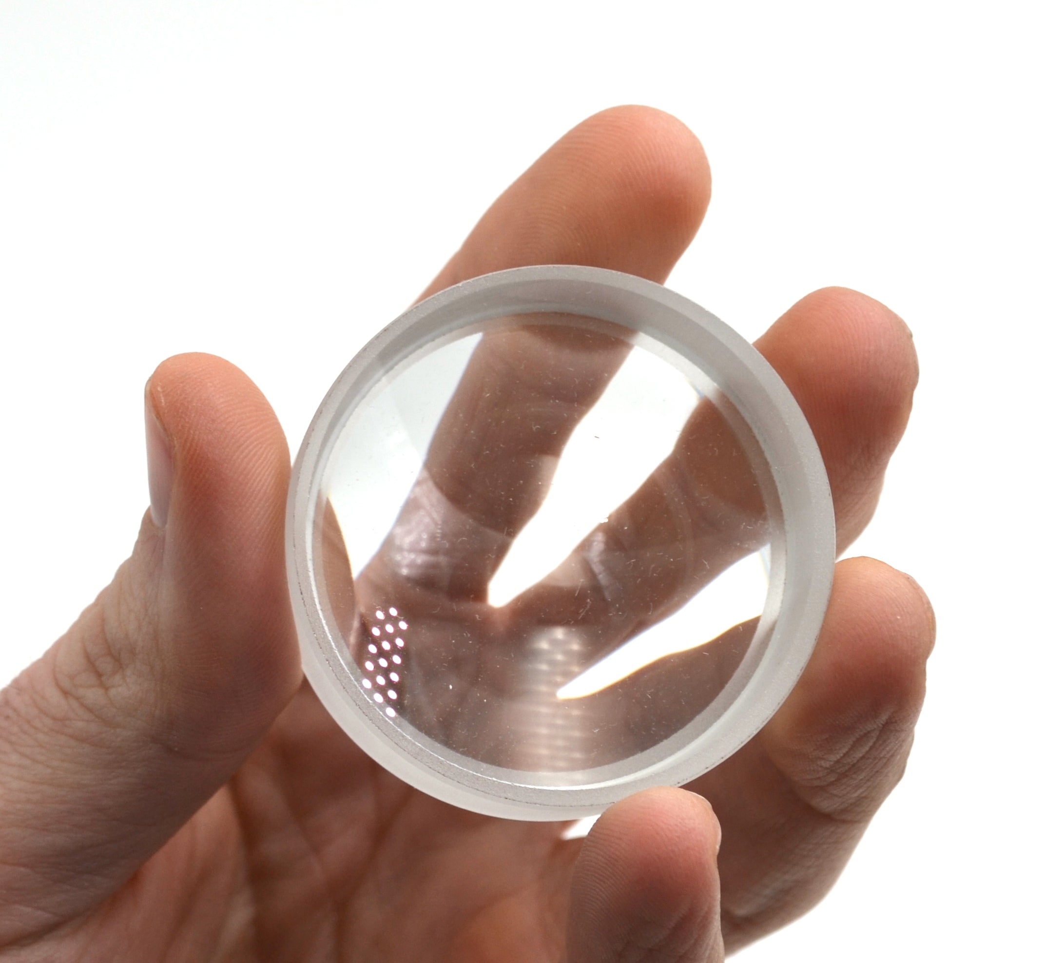 Double Concave Glass Lens, 50mm Diameter, 100mm Focal Length, 16.5mm Thick