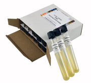12-Pack Sterile Sabouraud Dextrose Agar Slant Tubes