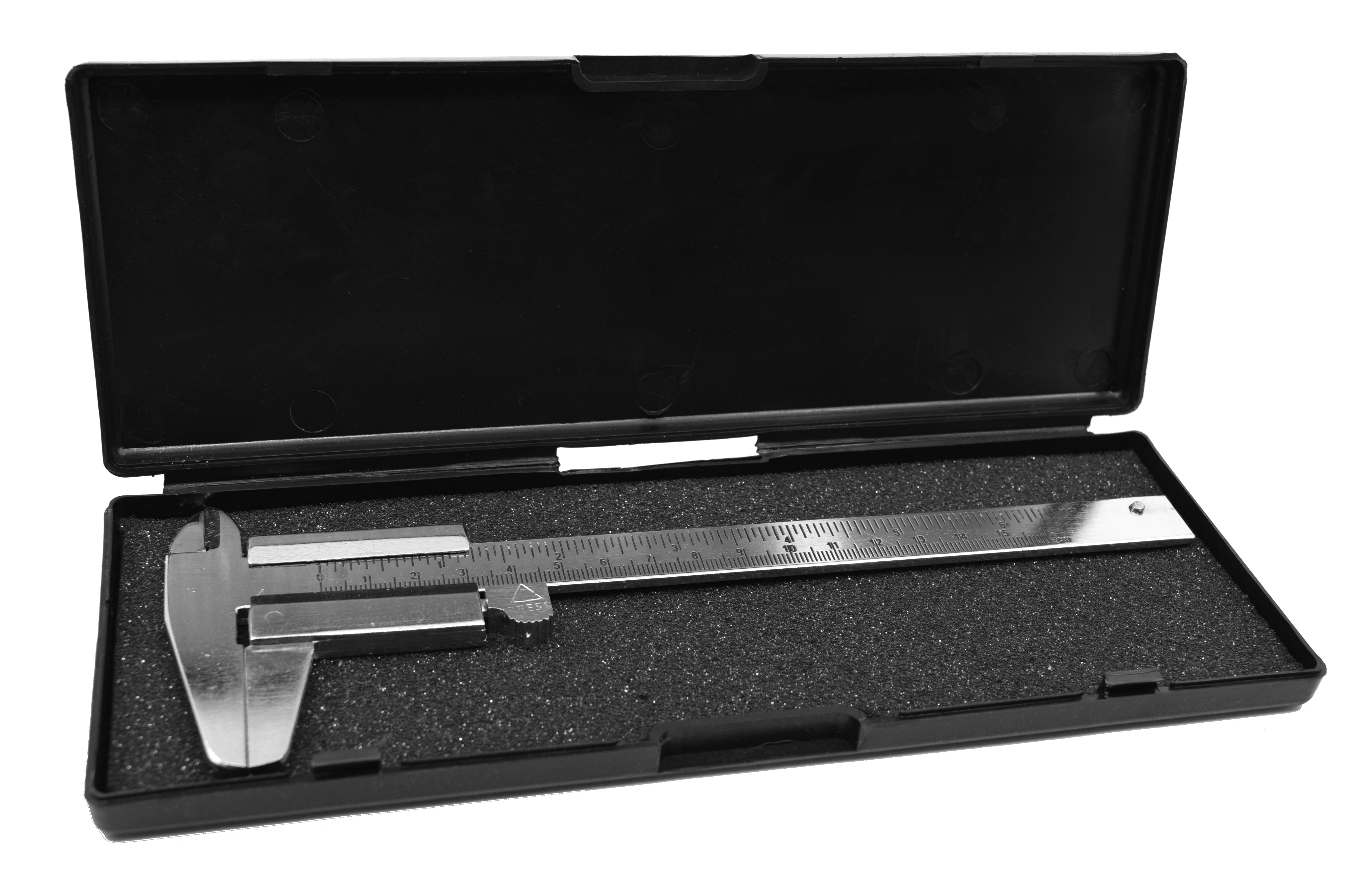 IME Vernier Caliper with Dual Scale, 0-15cm / 6", Plated Steel
