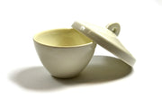 50-Pack Short Form Porcelain Crucibles with Lid, 50mL