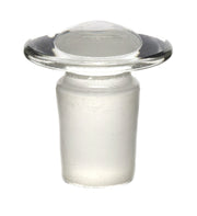 Flat Head Solid Cone Stopper, 24/29, Borosilicate Glass