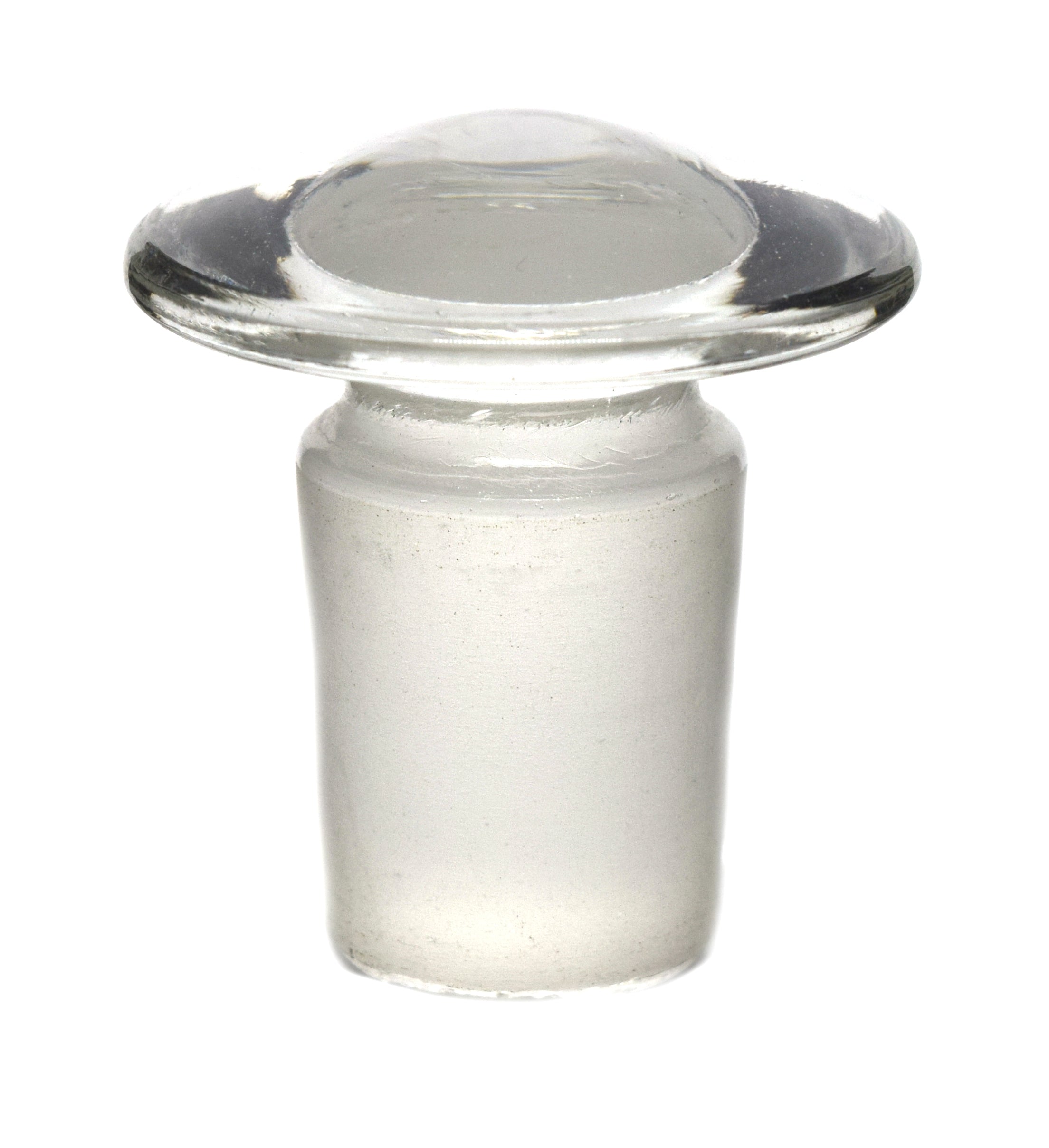 Flat Head Solid Cone Stopper, 24/29, Borosilicate Glass