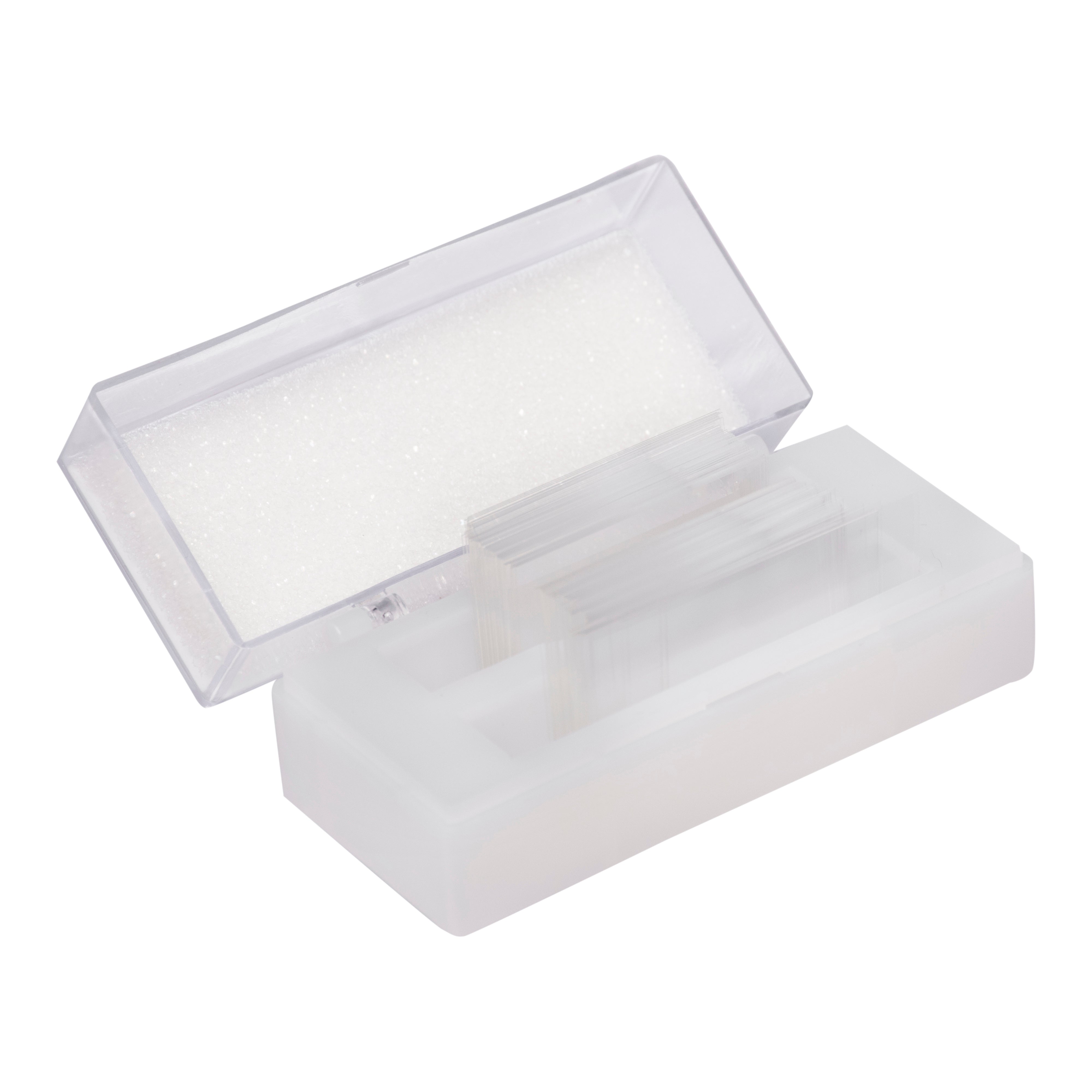 Premium Borosilicate Glass Microscope Coverslip, 100-Pack