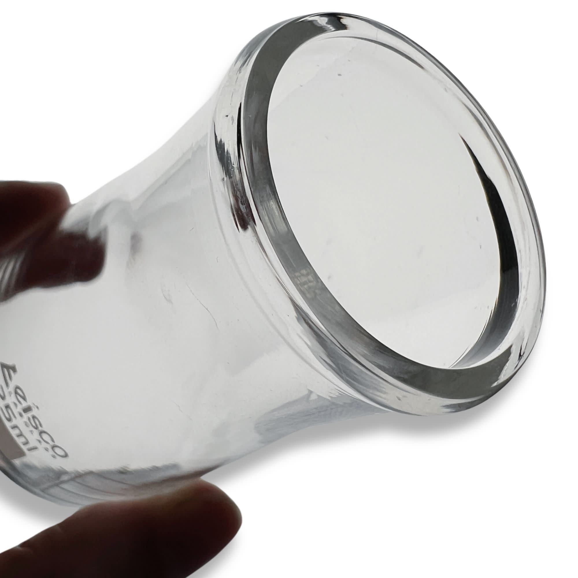 Wide Neck Conical Erlenmeyer Flask, 25mL, Heat Resistant, Borosilicate Glass