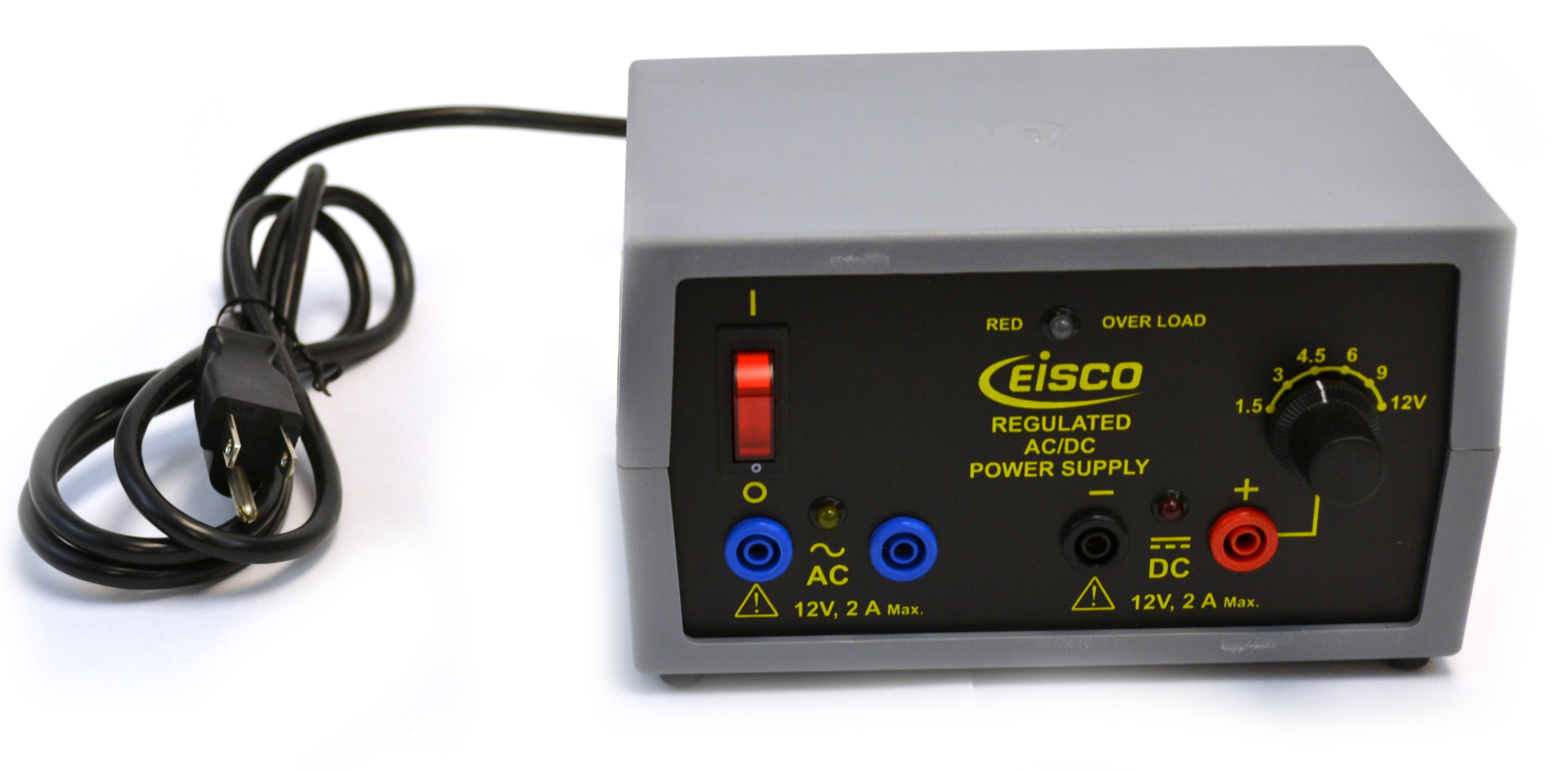 Standard Regulated AC/DC Power Supply, 12V 2A