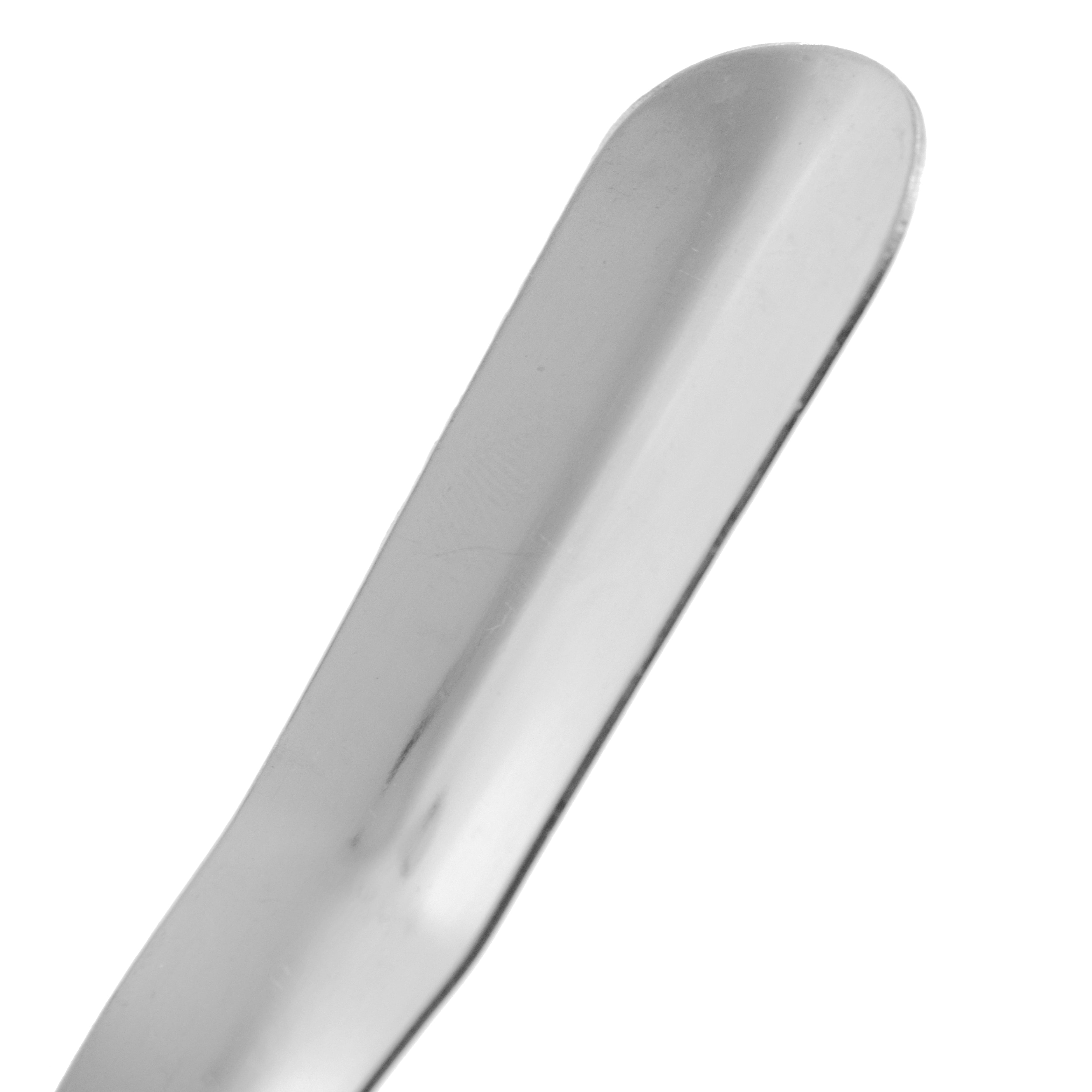 6.9" Stainless Steel Dual-End Trowel Spatula, 10-Pack