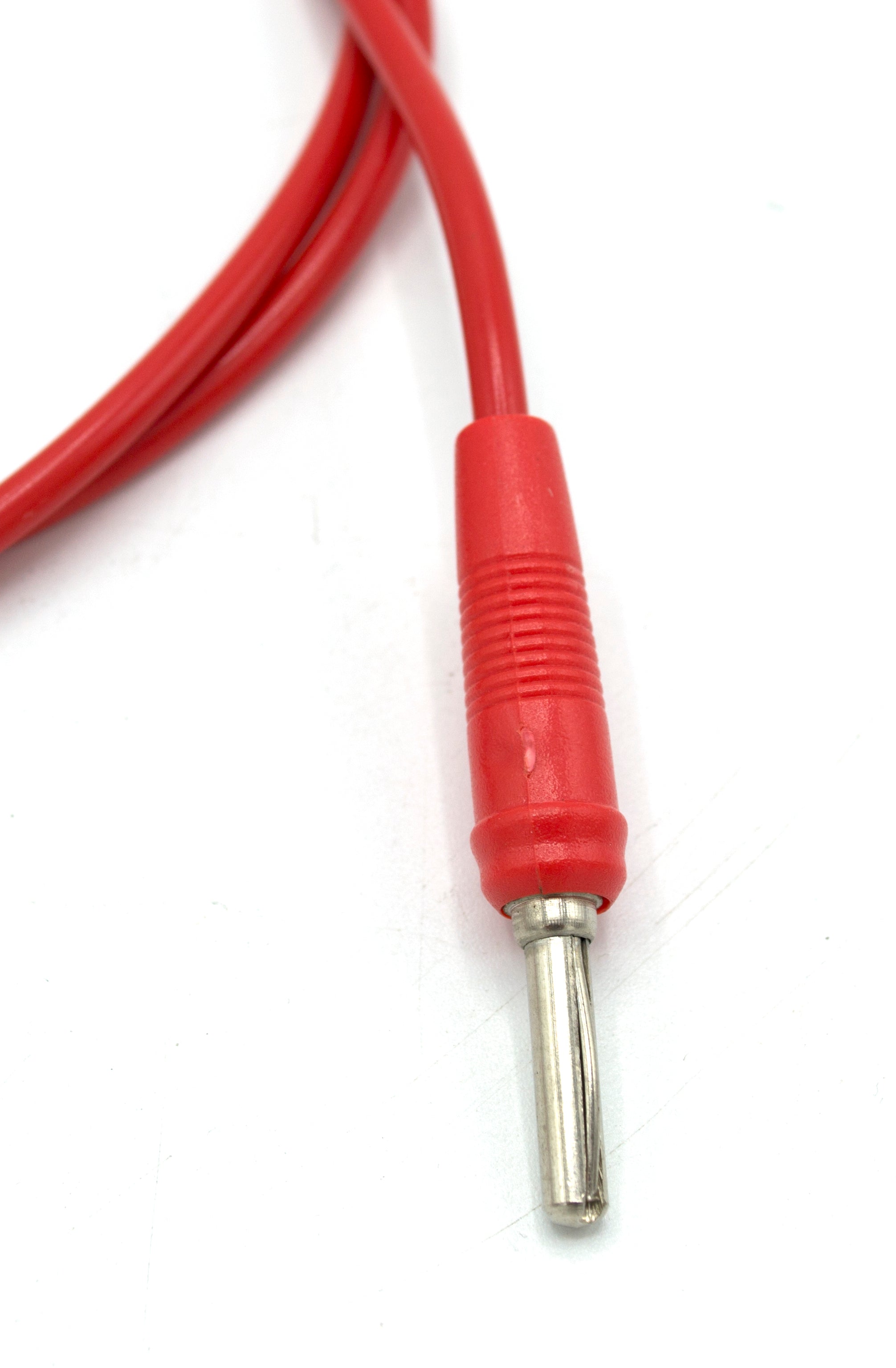 1000mm Red 4mm Double-Sided Connecting Lead