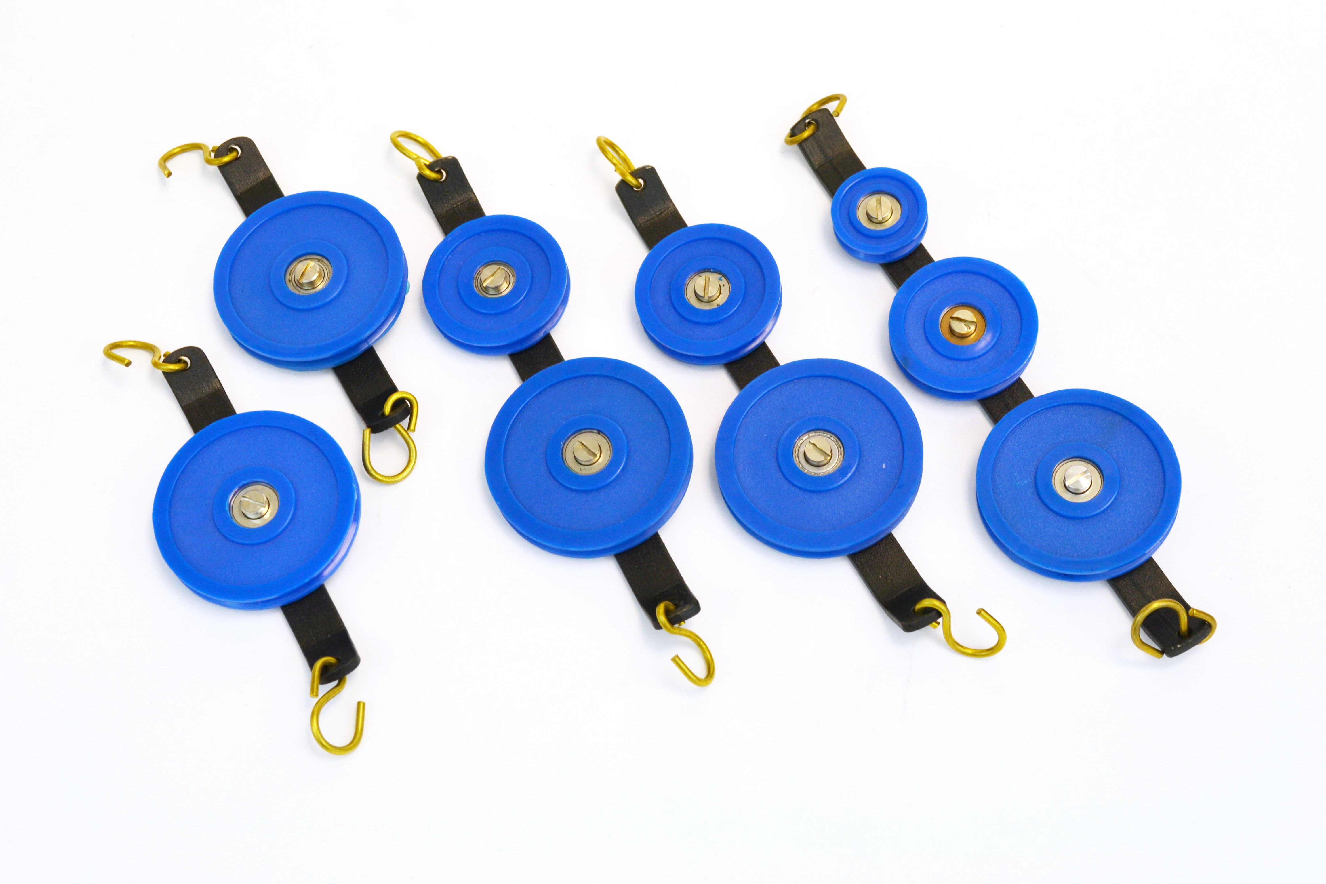 5-Piece Low-Friction Tandem Plastic Pulley Set