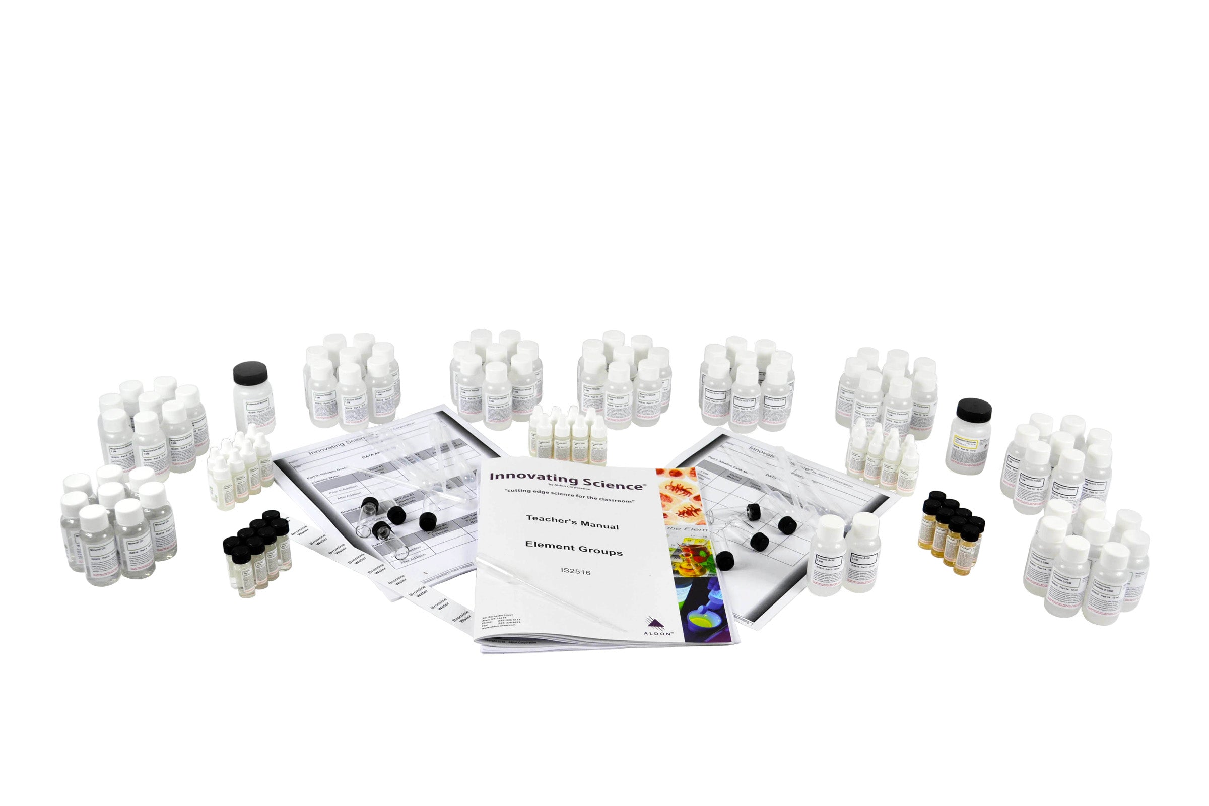 Element Groups Periodic Table Patterns Kit for 8 Student Groups