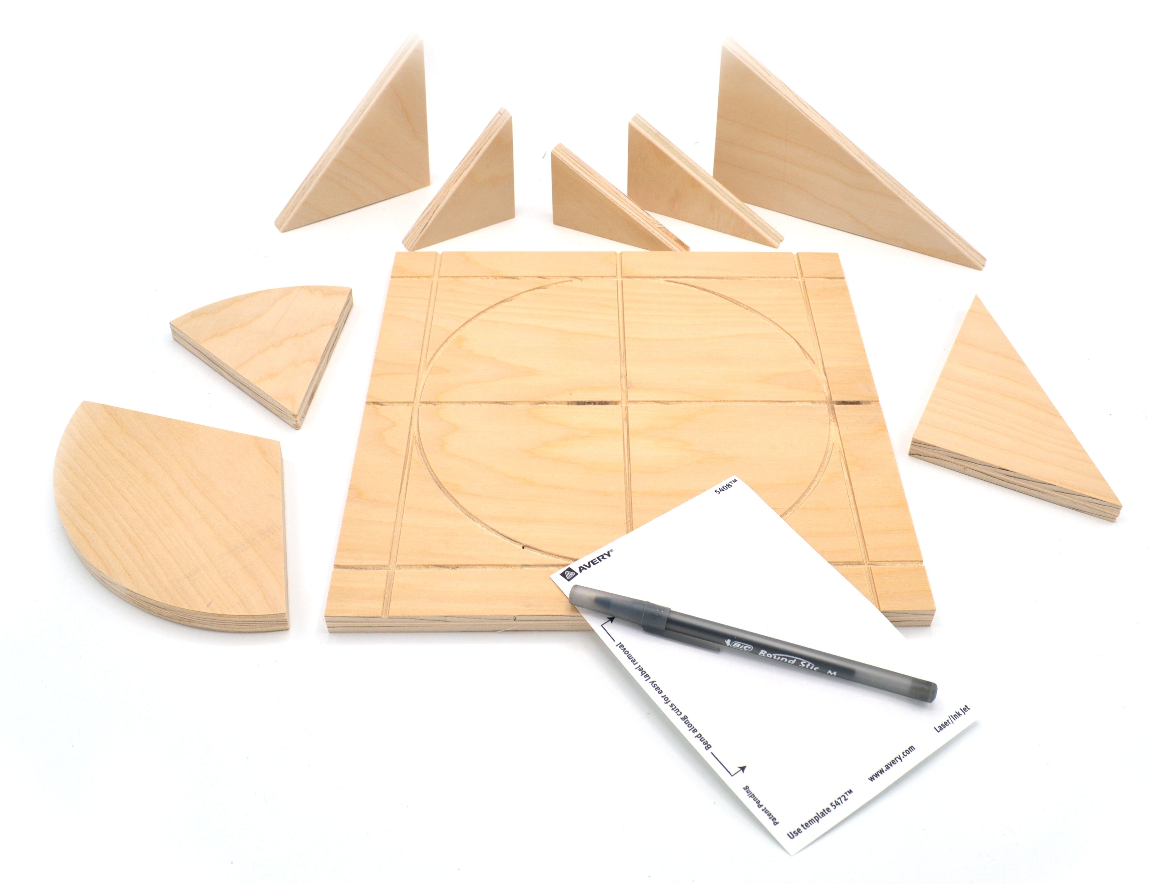 Garage Physics Trigonometry Exploration Puzzle Kit