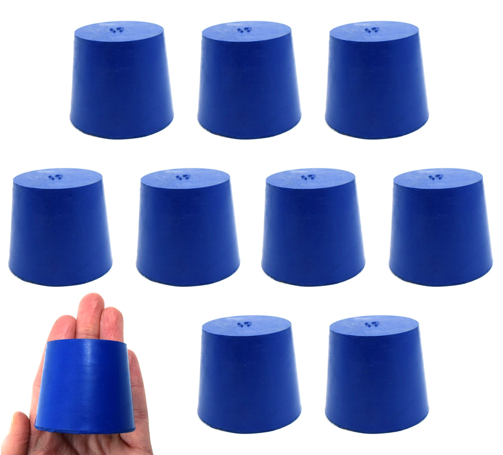 Solid Neoprene Stopper, 10-Pack