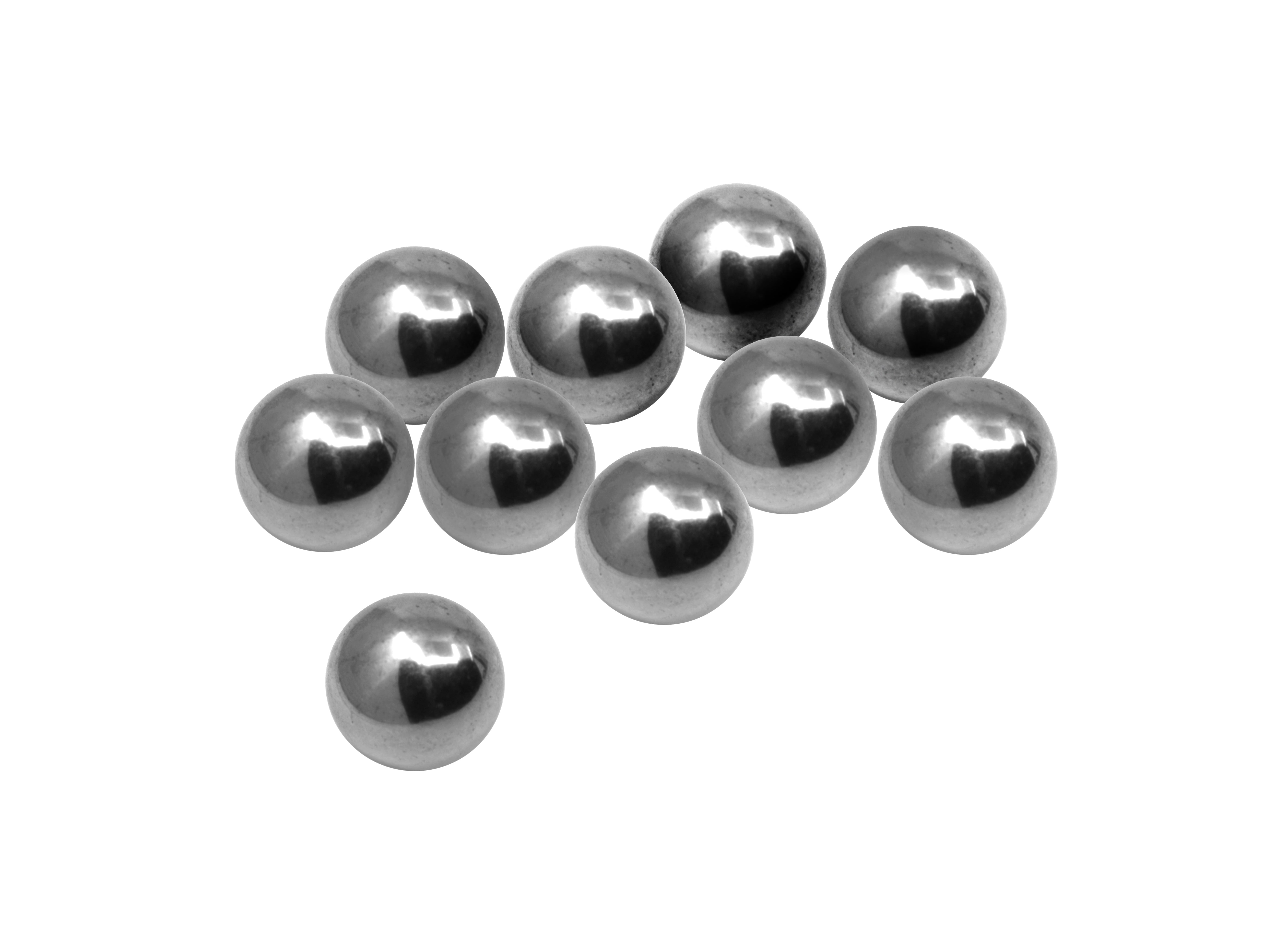 Steel Ball Bearings, 10mm, 10-Pack