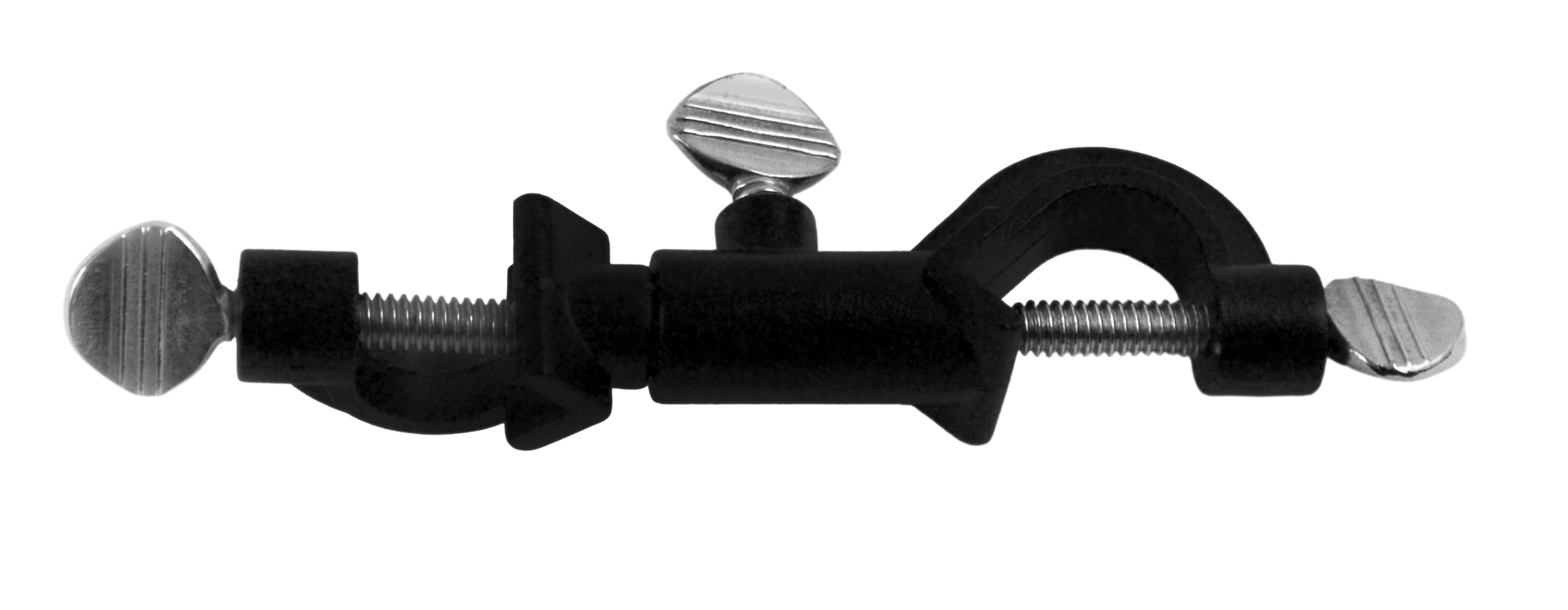Universal Lab Clamp Holder with Dual 360° Rotation, up to 3/4" Rods