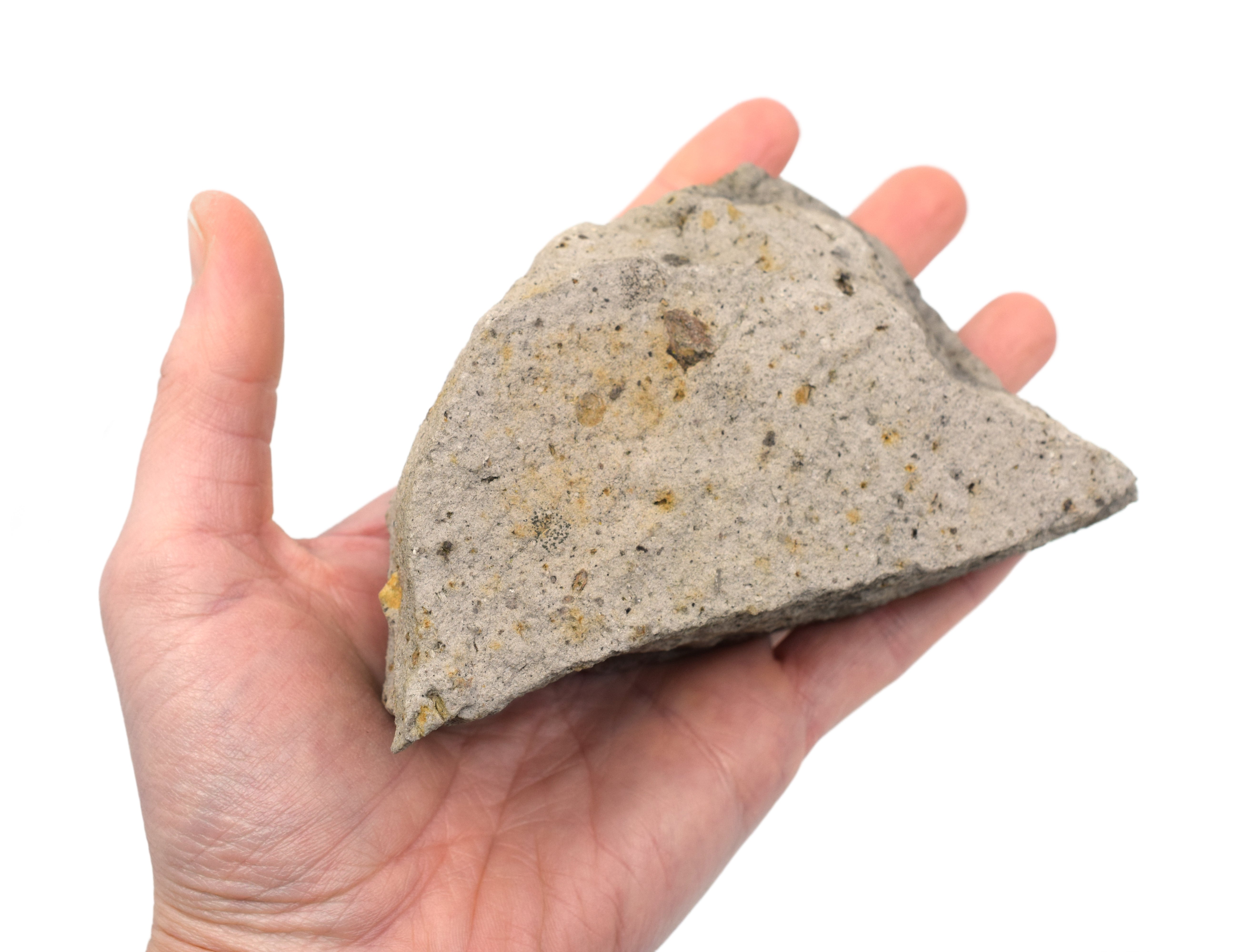 Raw Rhyolite Igneous Rock Hand Sample, Approx 3 inch