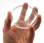 Optically Worked Double Concave Glass Lens, 75mm Diameter, 200mm Focal Length