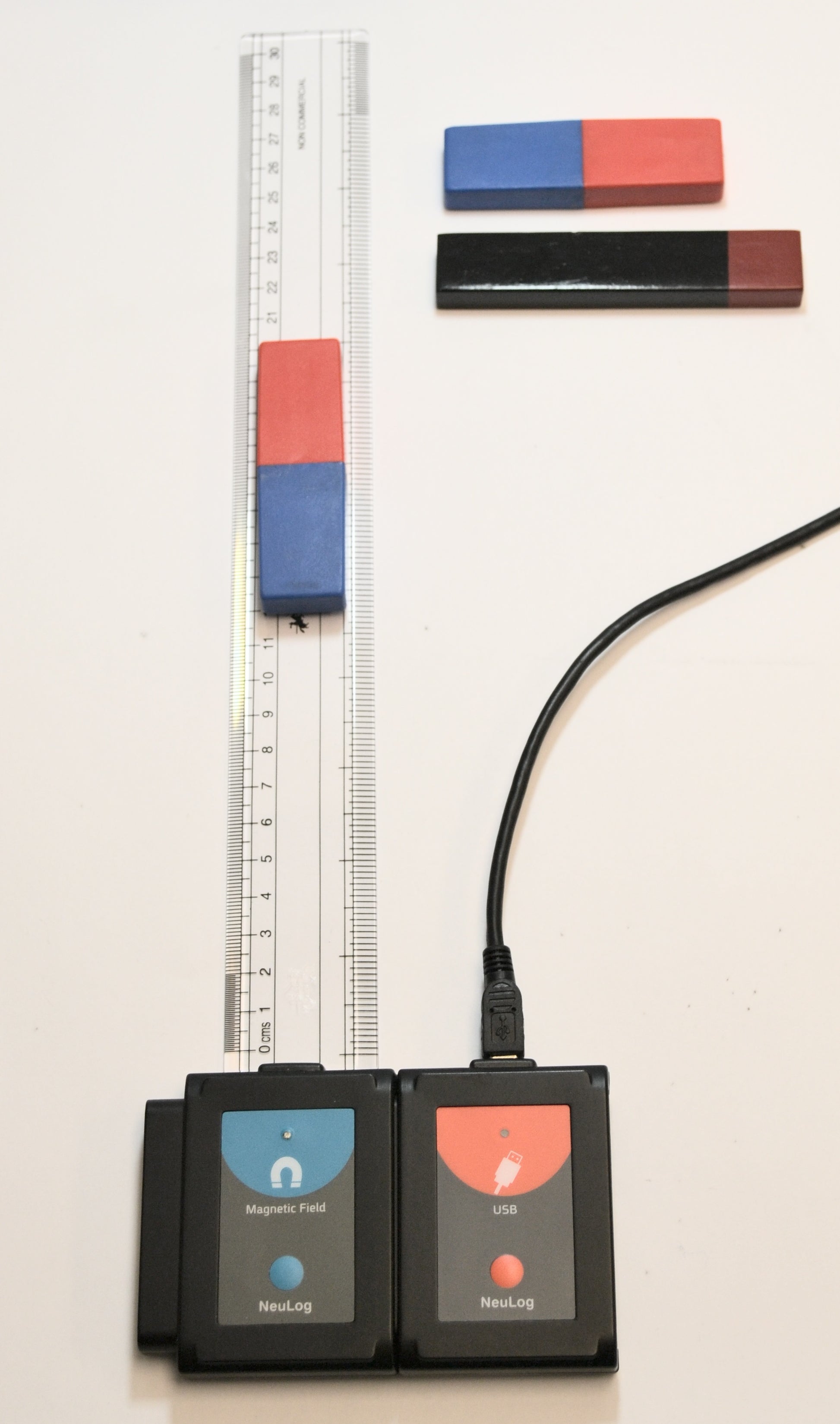 4-Piece Magnet Experiment Set with Alnico Bar Magnet and Ruler – The ...