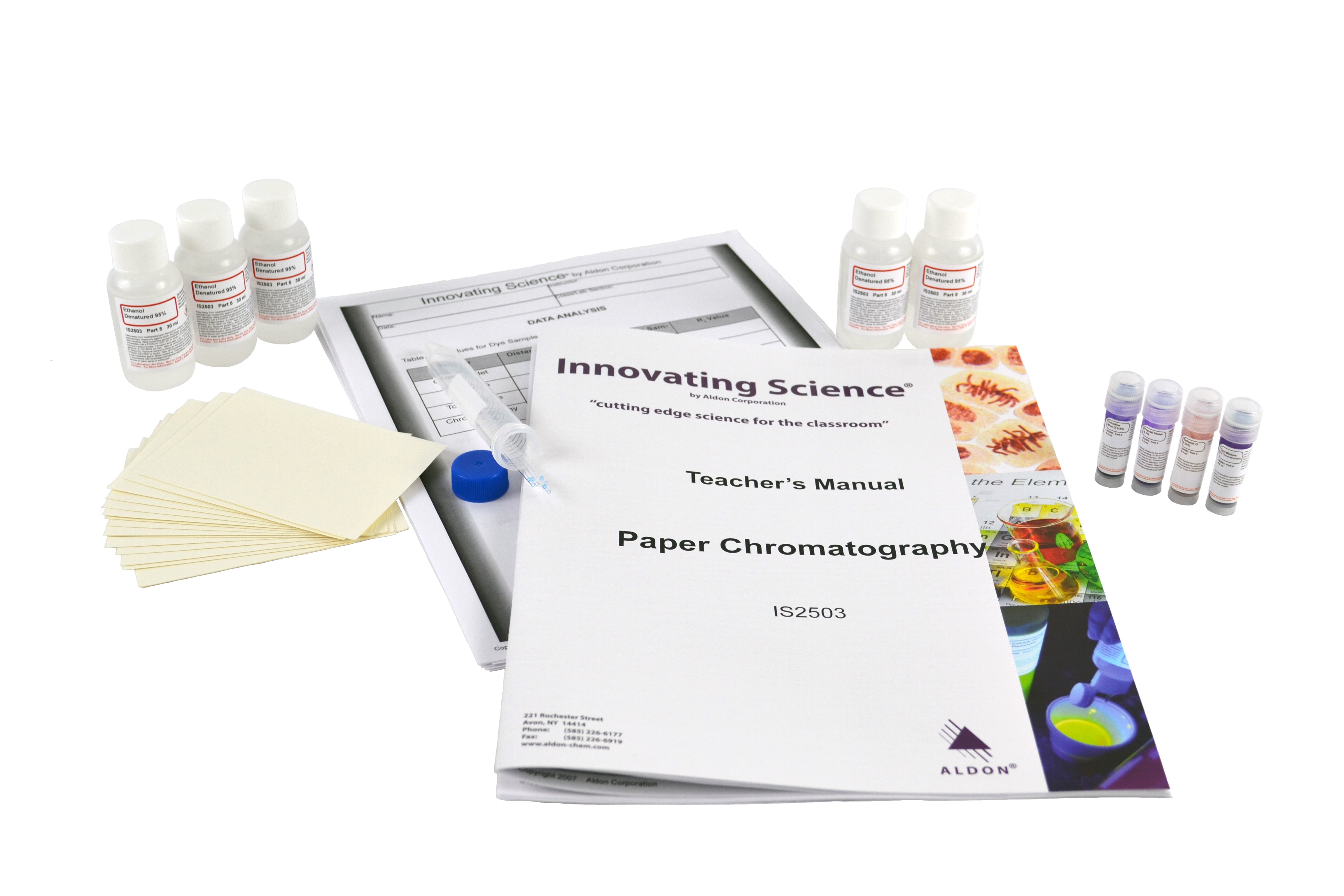 Paper Chromatography Kit for 15 Student Groups