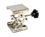 Stainless Steel Lab Jack, 3 x 2.8" Surface, 6" Max Height