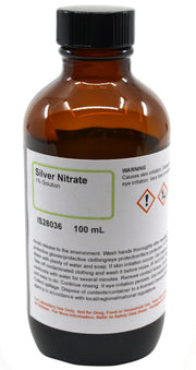 1% Silver Nitrate Solution, 100mL