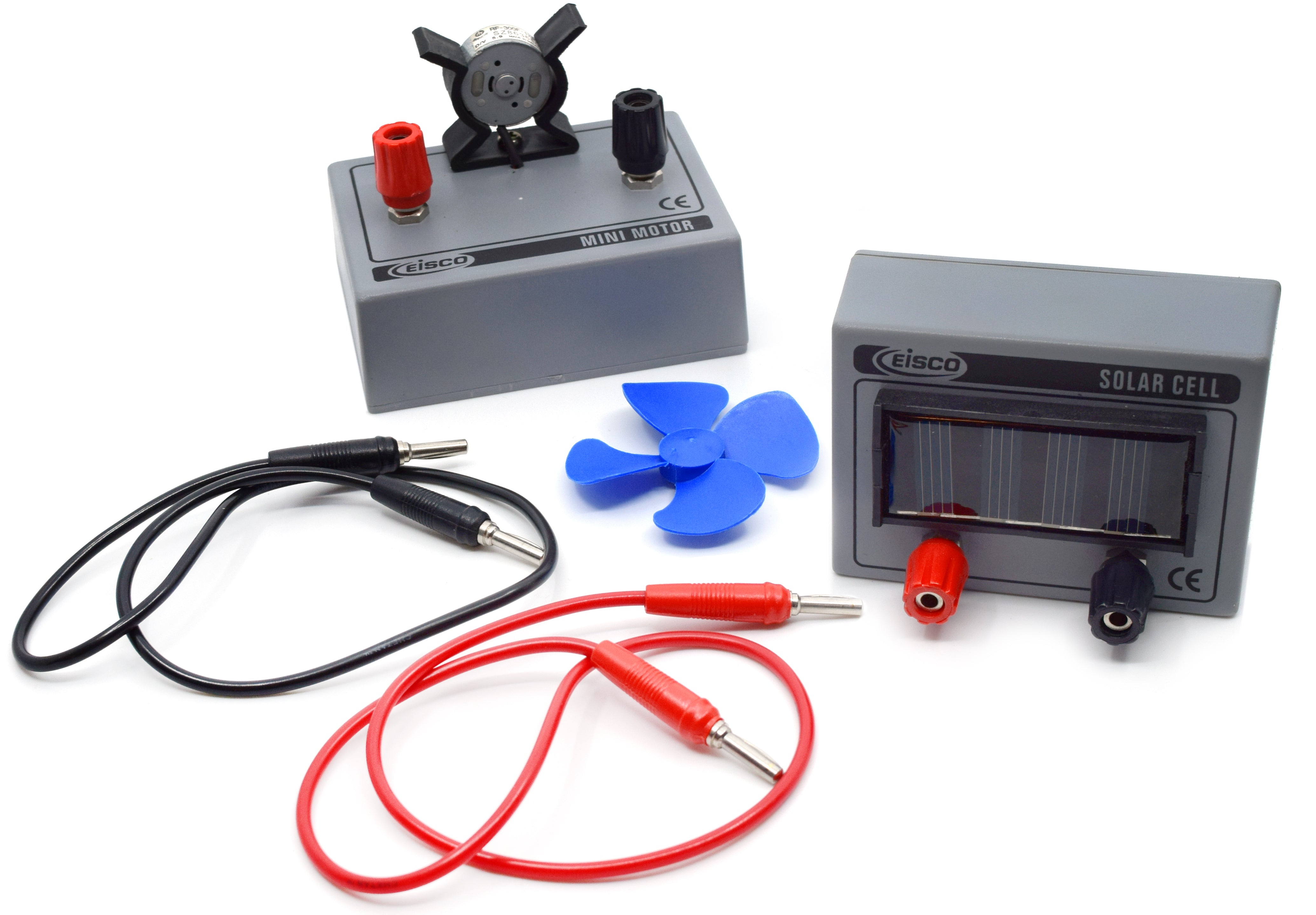 Solar Cell and Mini Motor Fan Kit