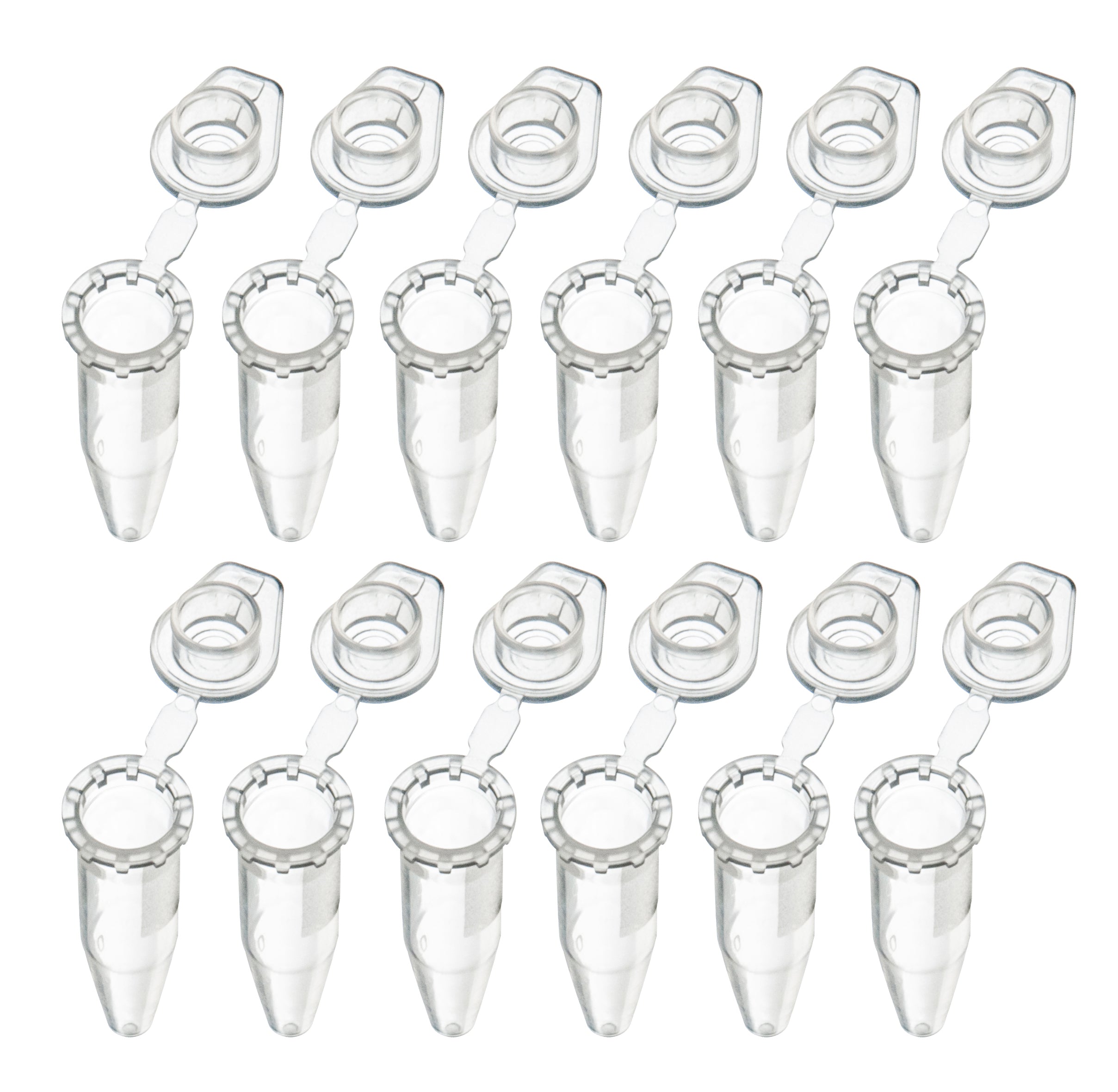 Graduated Polypropylene Microcentrifuge Tube, Leak-Proof, 100-Pack