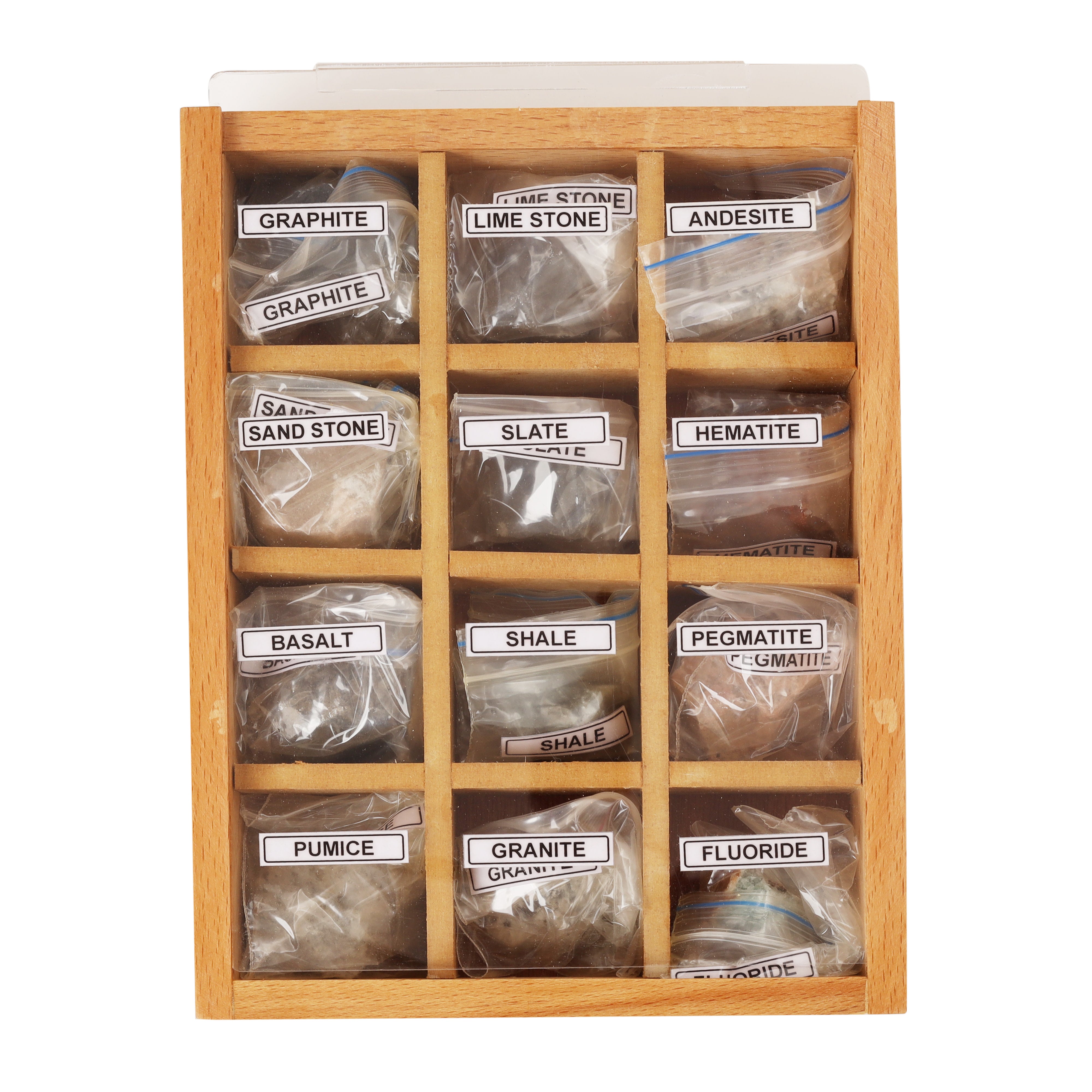 12-Piece Premium Rock Specimen Set