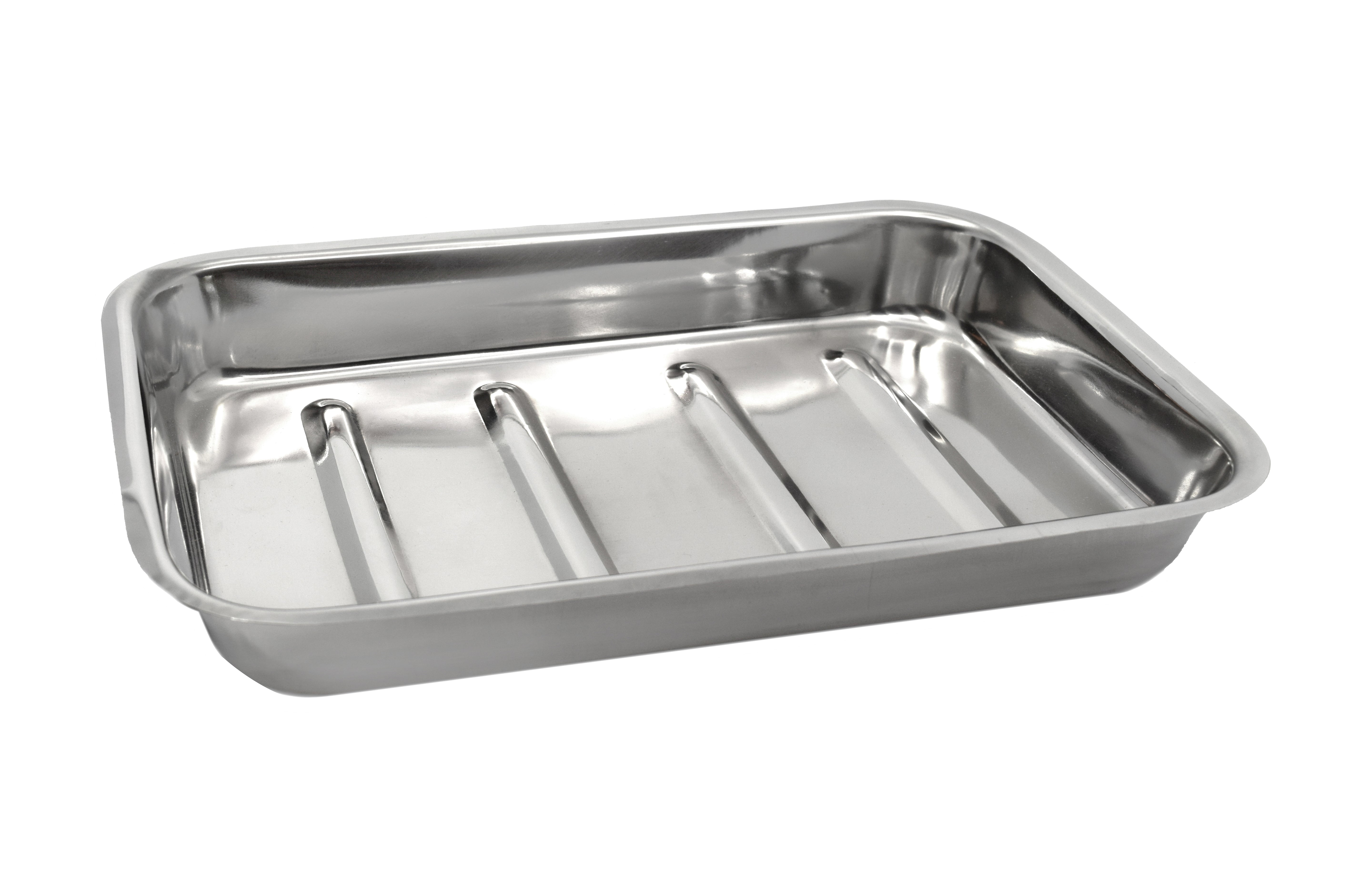 Stainless Steel Dissection Tray, No Wax Liner