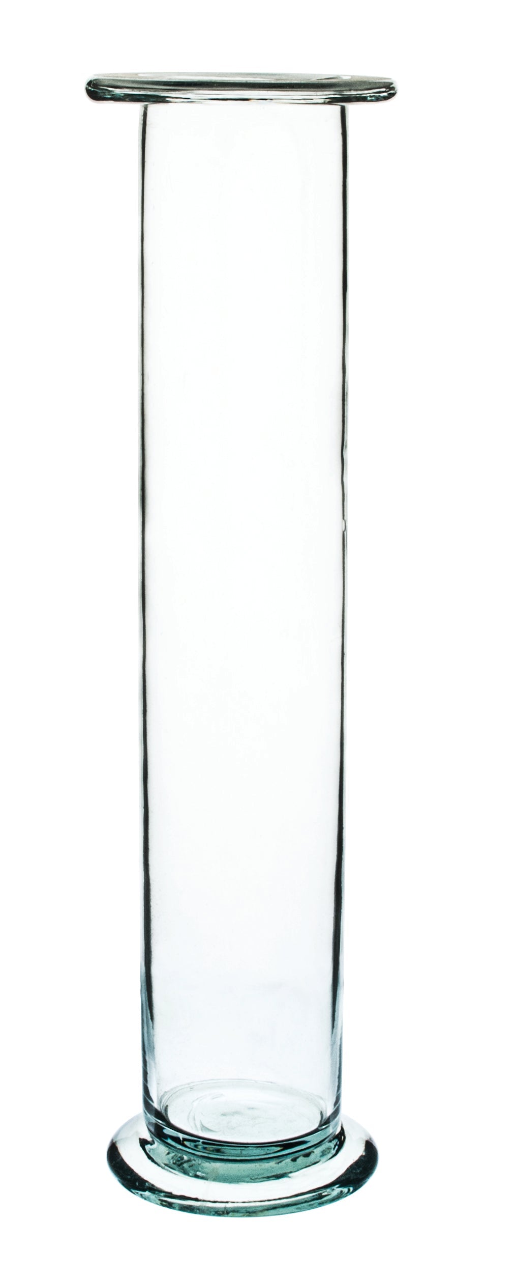 Cylindrical Soda Lime Glass Gas Jar