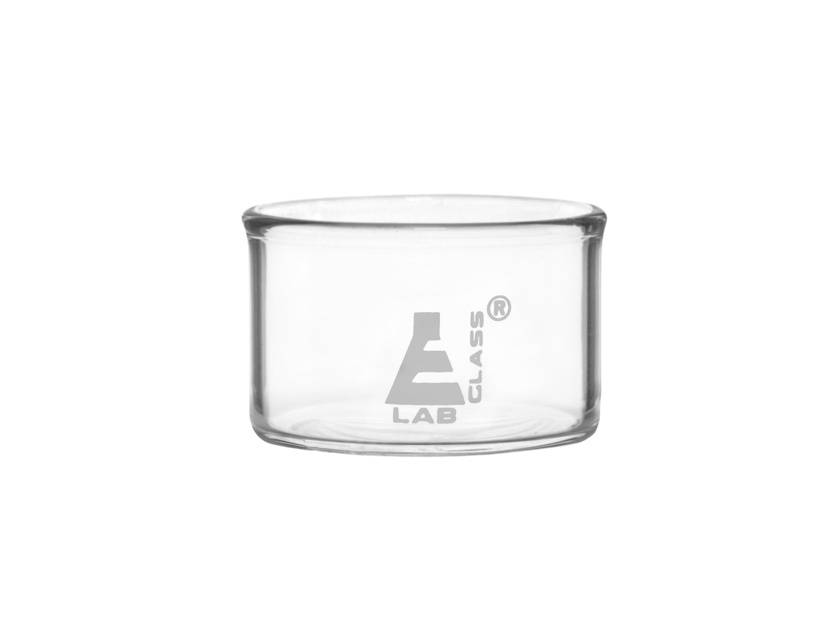 Flat Bottom Borosilicate Glass Crystallizing Dish