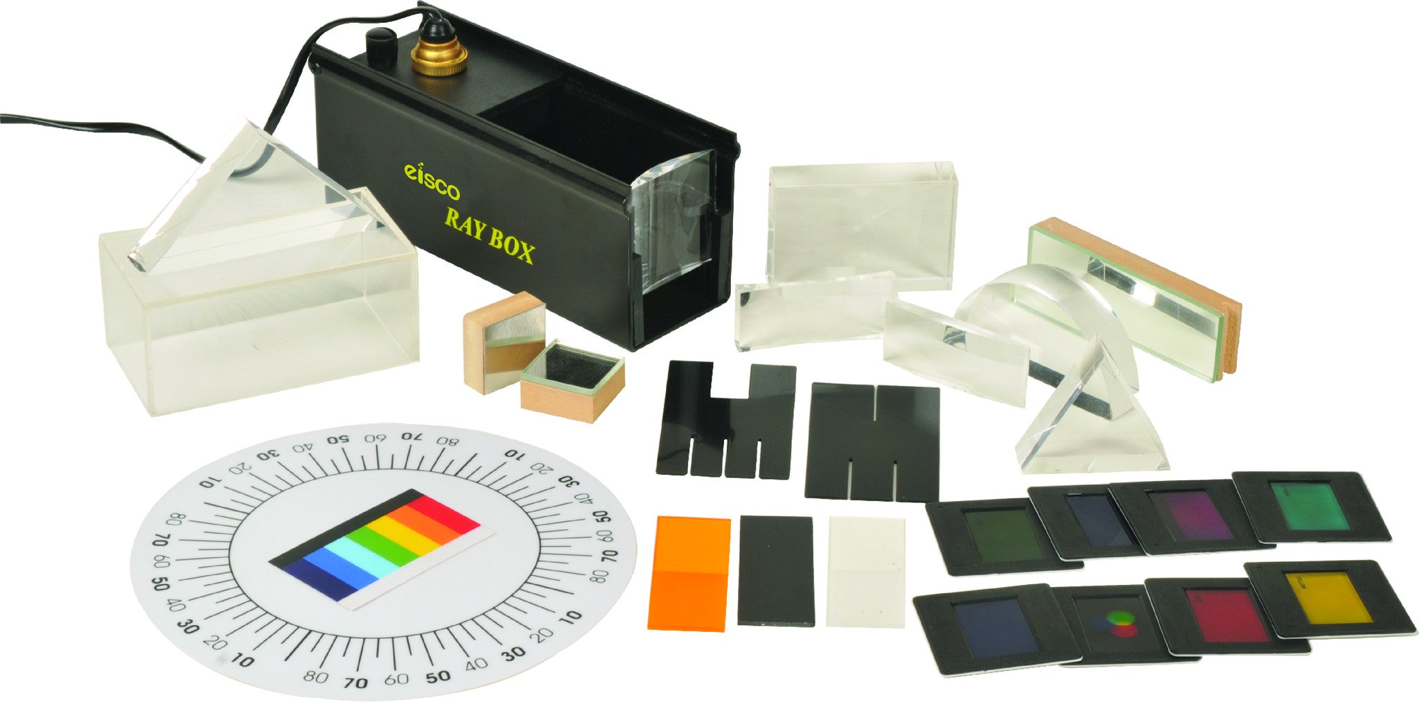 28-Piece Visible Ray Geometrical Table Top Optics Set