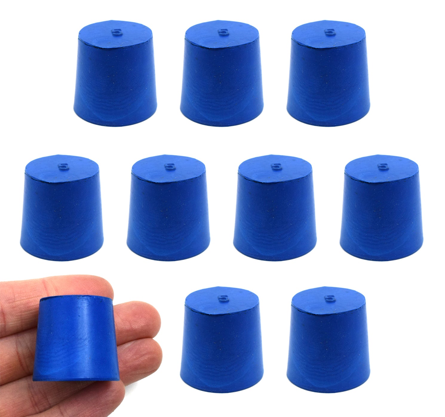 Solid Neoprene Stopper, 10-Pack