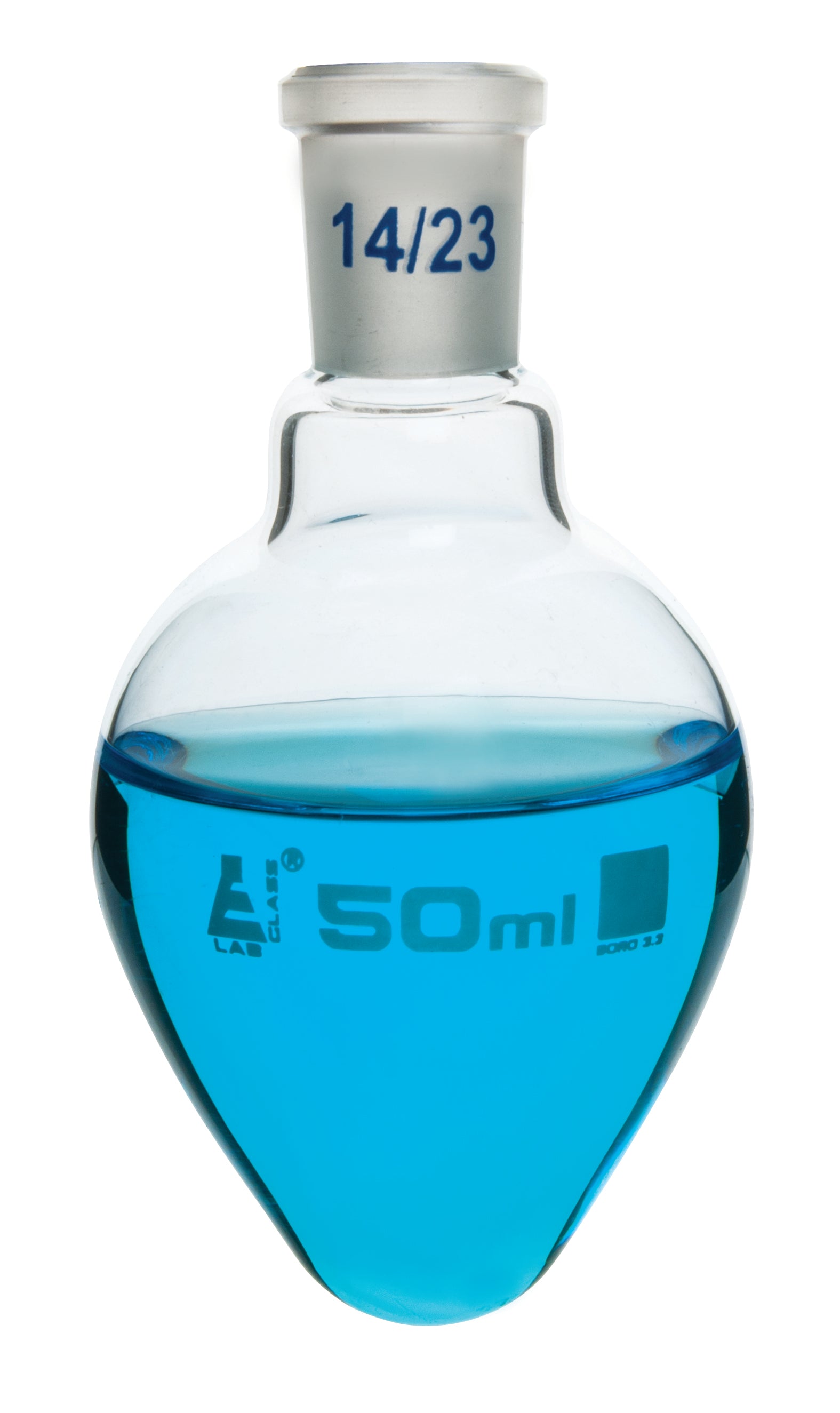 Pear Shape Borosilicate Glass Boiling Flask