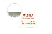 Round Convex Glass Mirror, 50mm Diameter, 200mm Focal Length