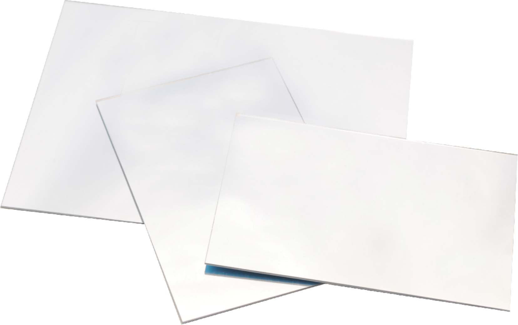 6 x 4" Plastic Mirror, 10-Pack