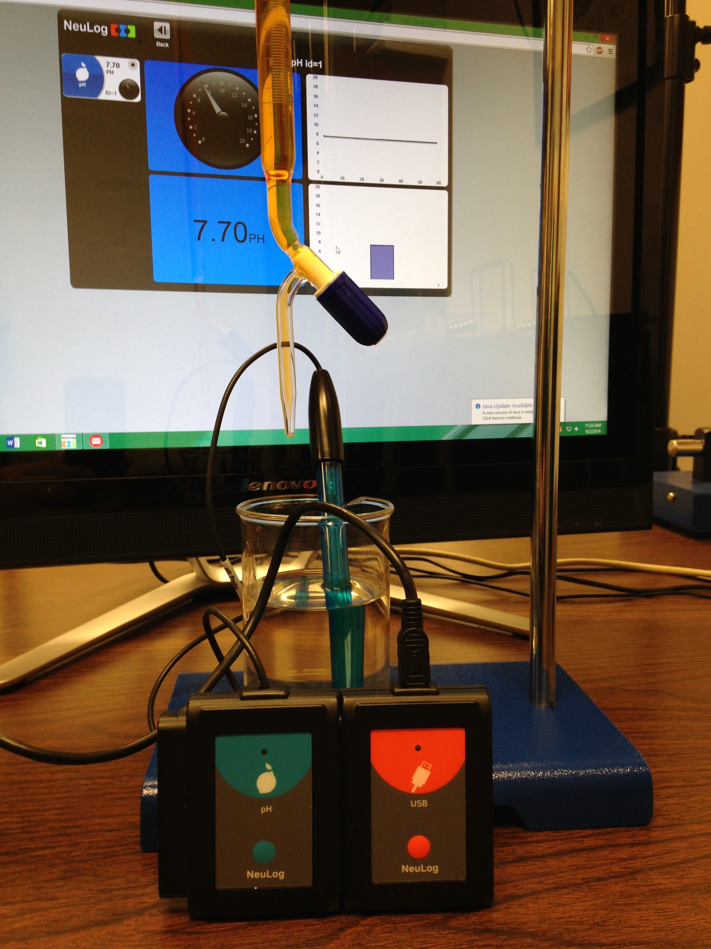 USB pH Sensor for PC/Mac