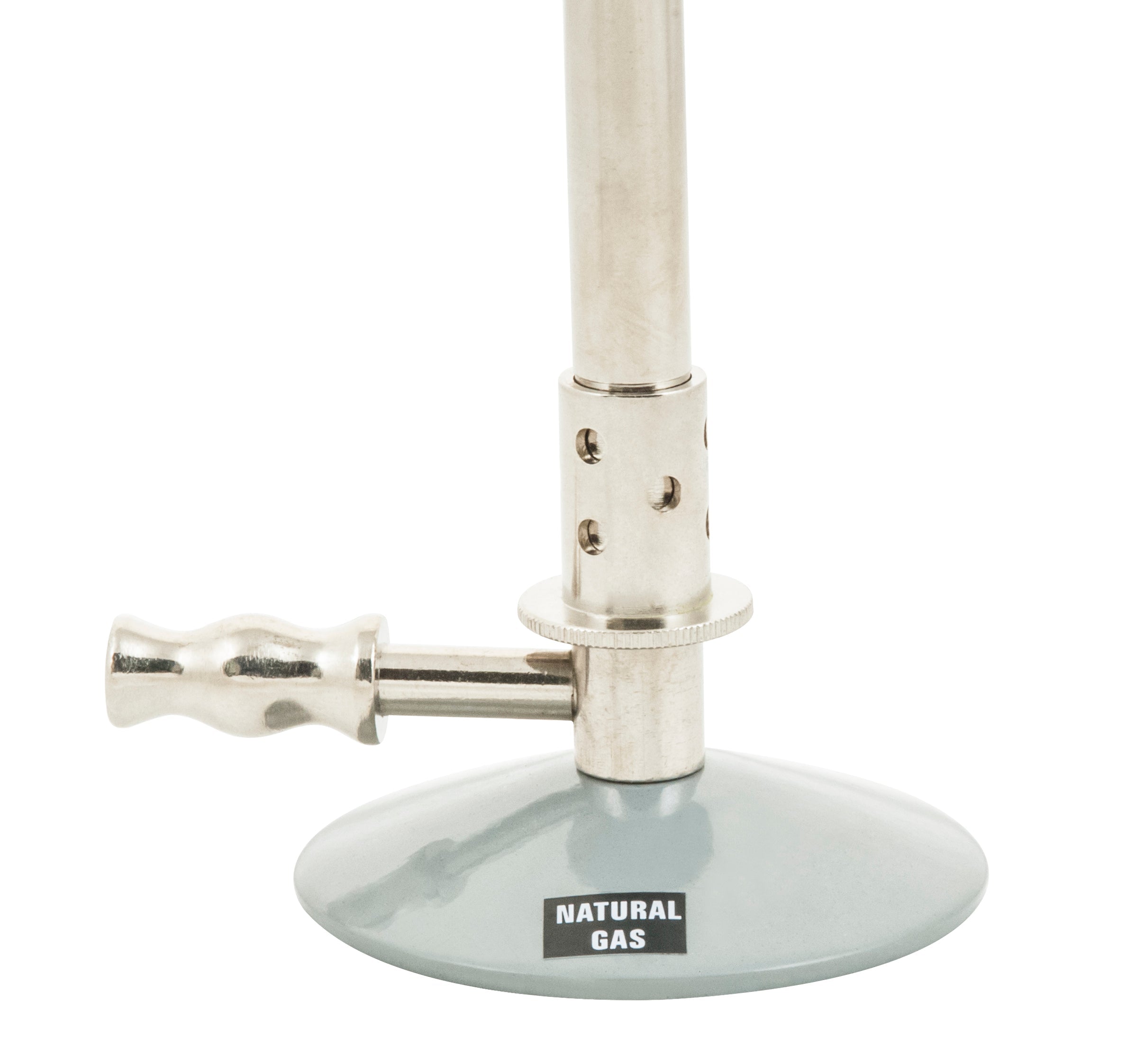 Nickel-Plated Bunsen Burner, Natural Gas