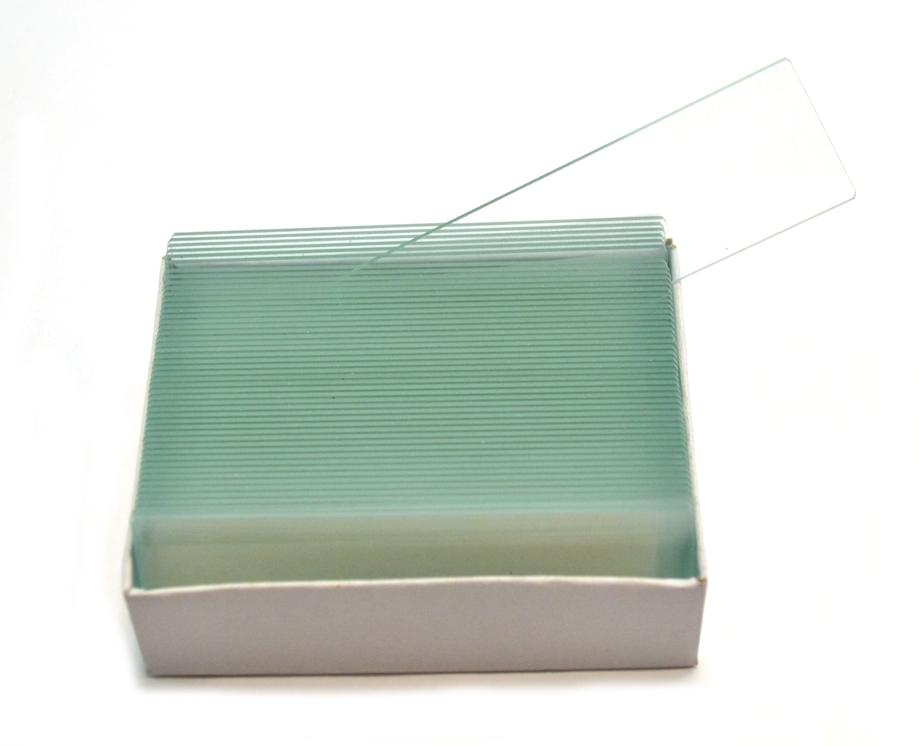 Plain Microscope Slides, 75 x 25mm, 50-Pack