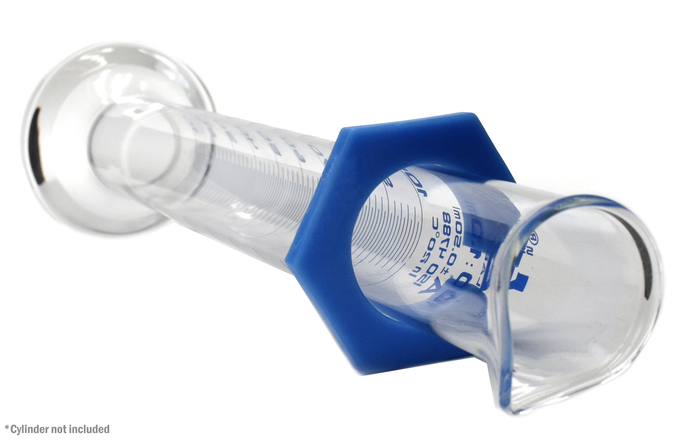 5-Pack Hexagonal ABS Plastic Cylinder Protectors, Fits 500mL Graduated Cylinders