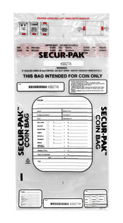 Premium Two-Handled Coin Bags, 12 x 19", 100-Pack