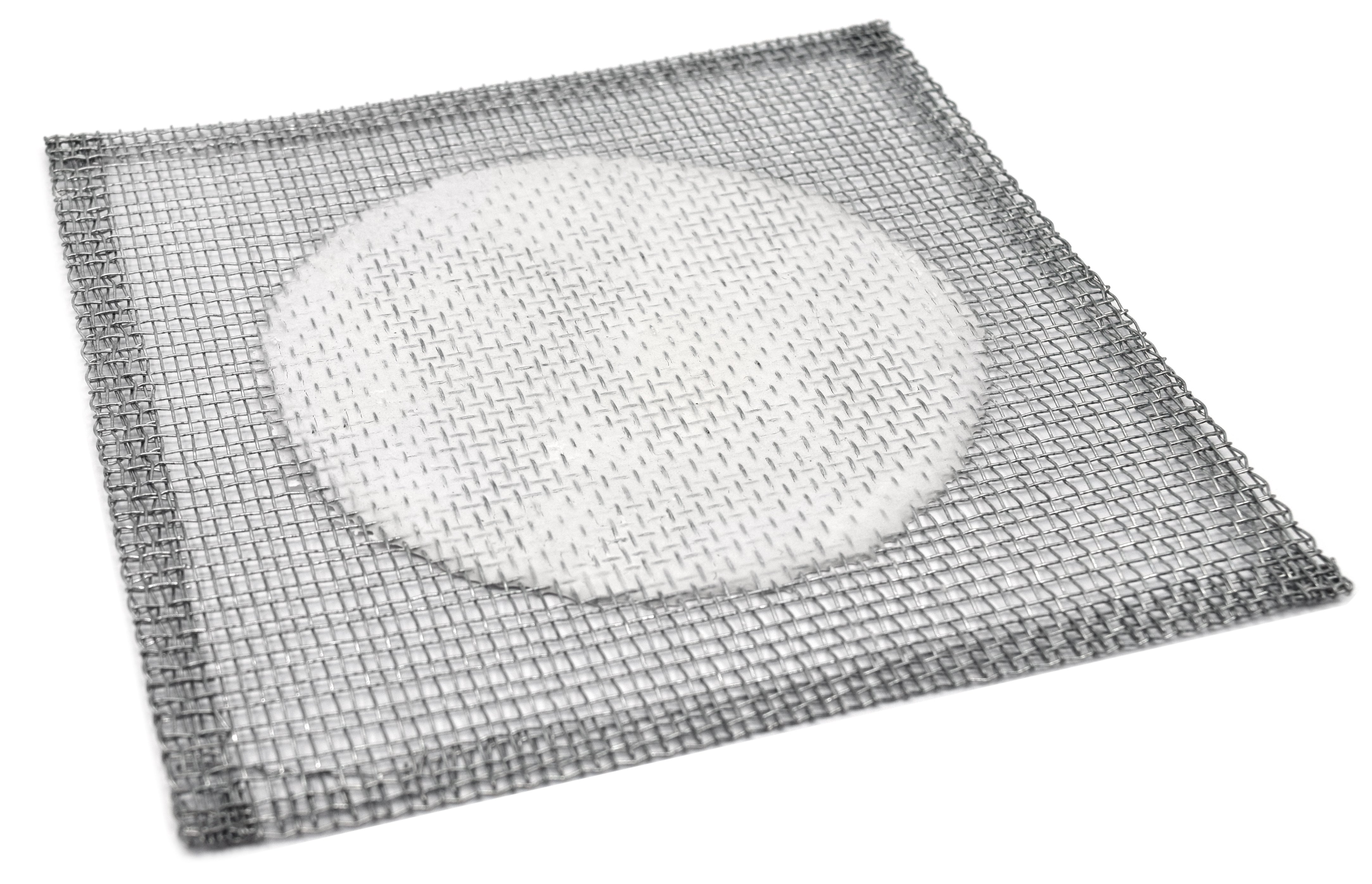 Iron Wire Gauze with Ceramic Center, 6 x 6", 10-Pack