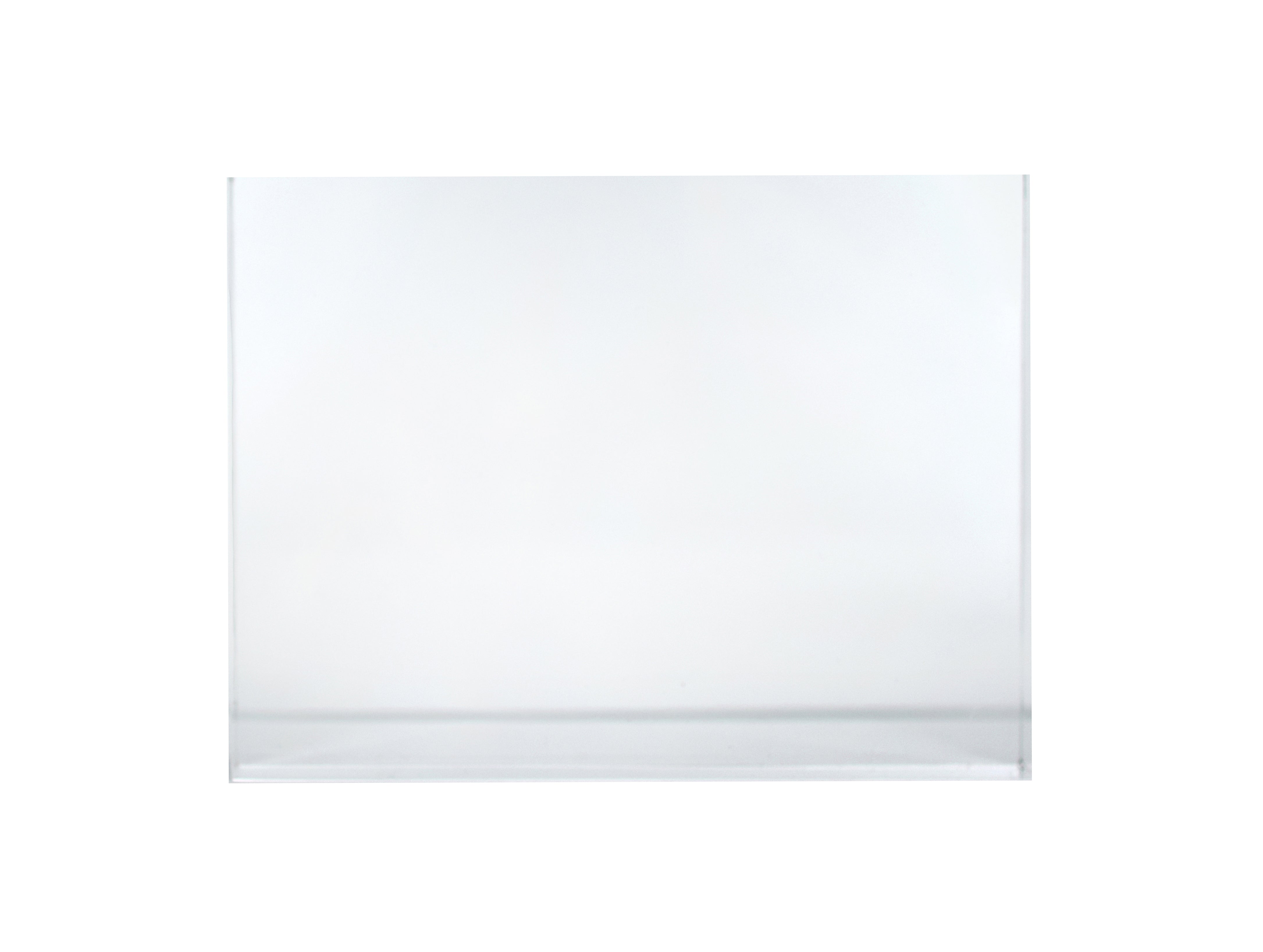 Rectangular Refraction Acrylic Block, 100 x 75 x 18mm