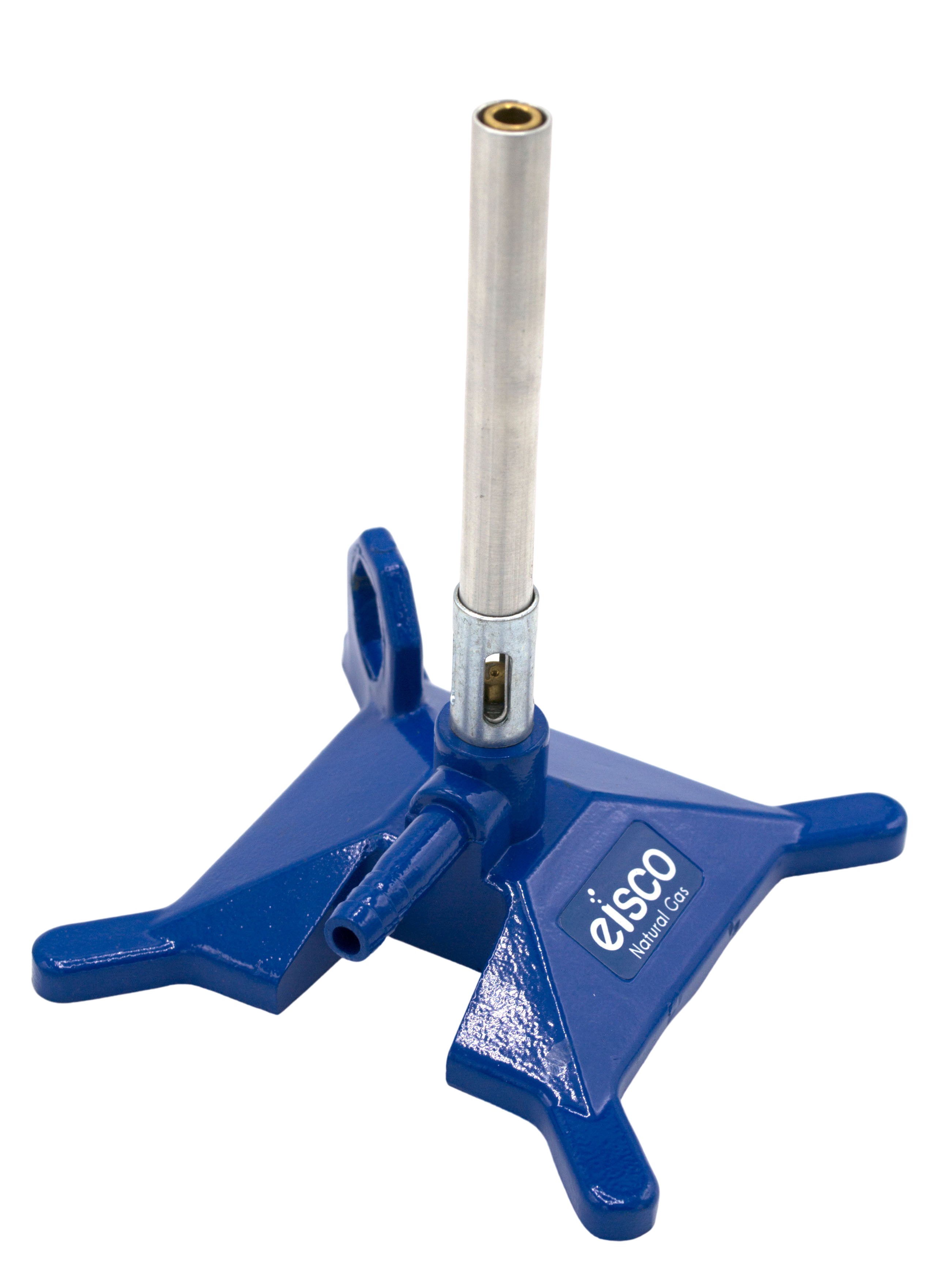 Natural Gas Bunsen Burner with Cast Iron StabiliBase and Air Flow Control